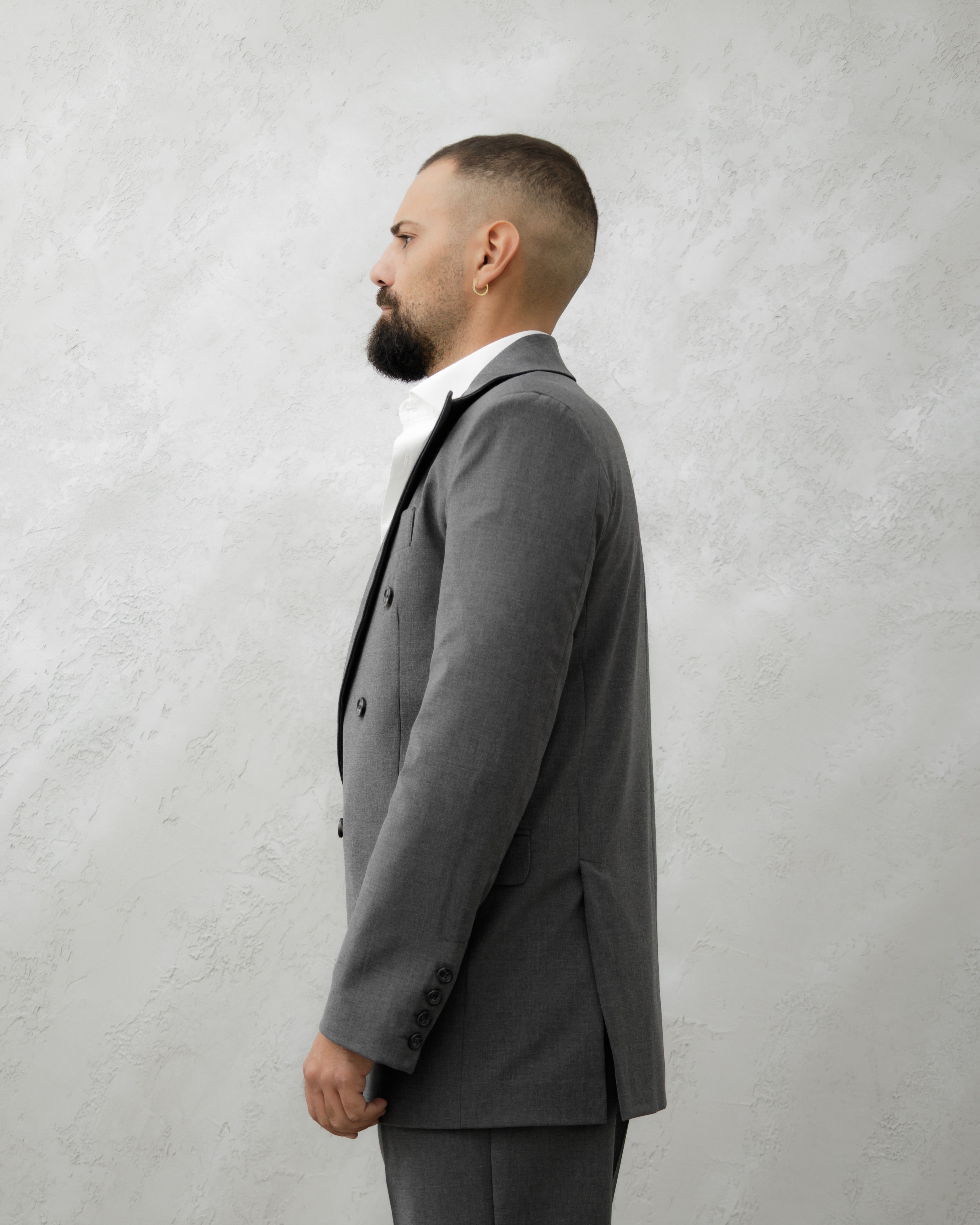 GIACCA PARIGI MA1029 GRIGIO