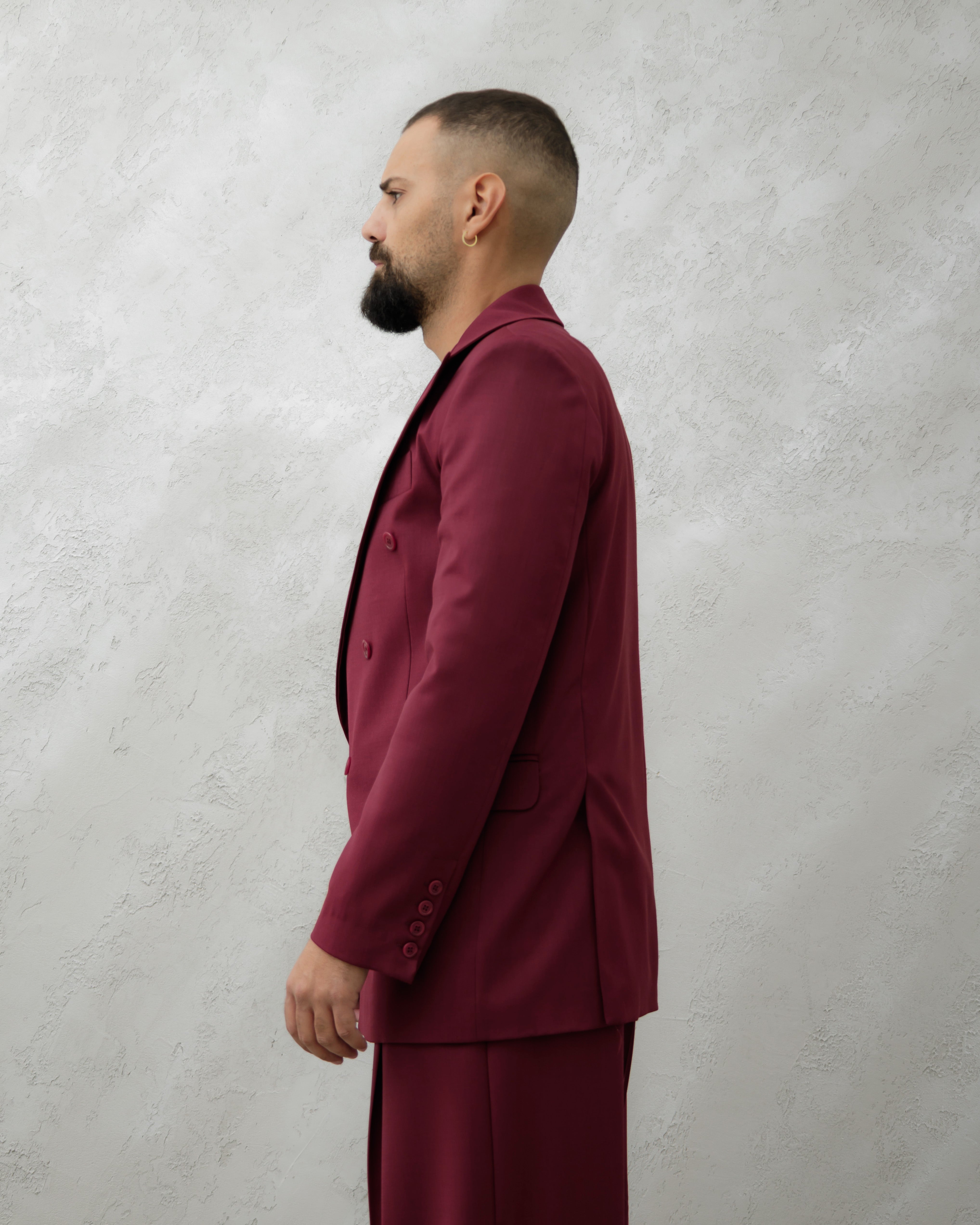 GIACCA PARIGI MA1029 BORDEAUX