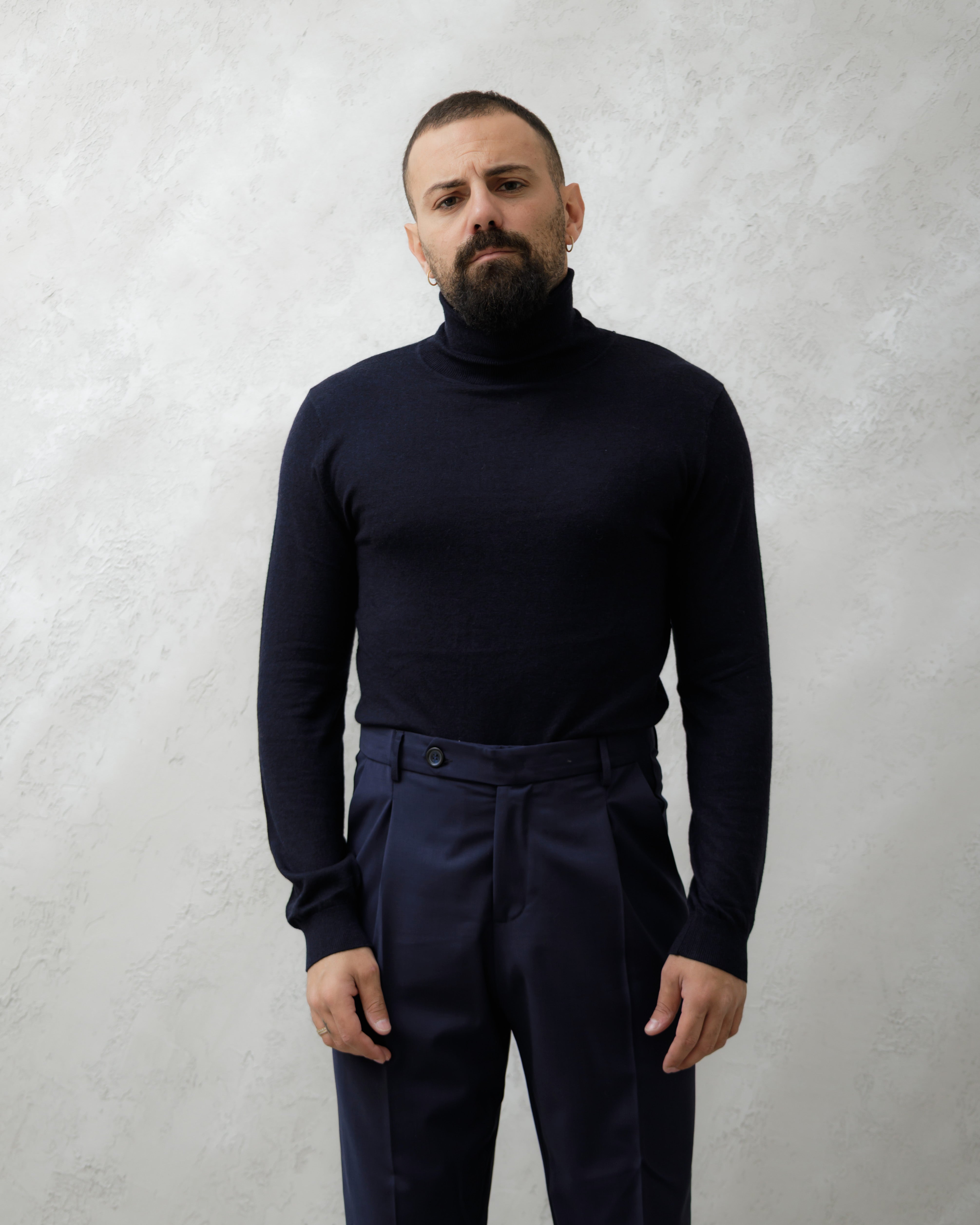 DOLCEVITA IN LANA - WW2018 Blu navy