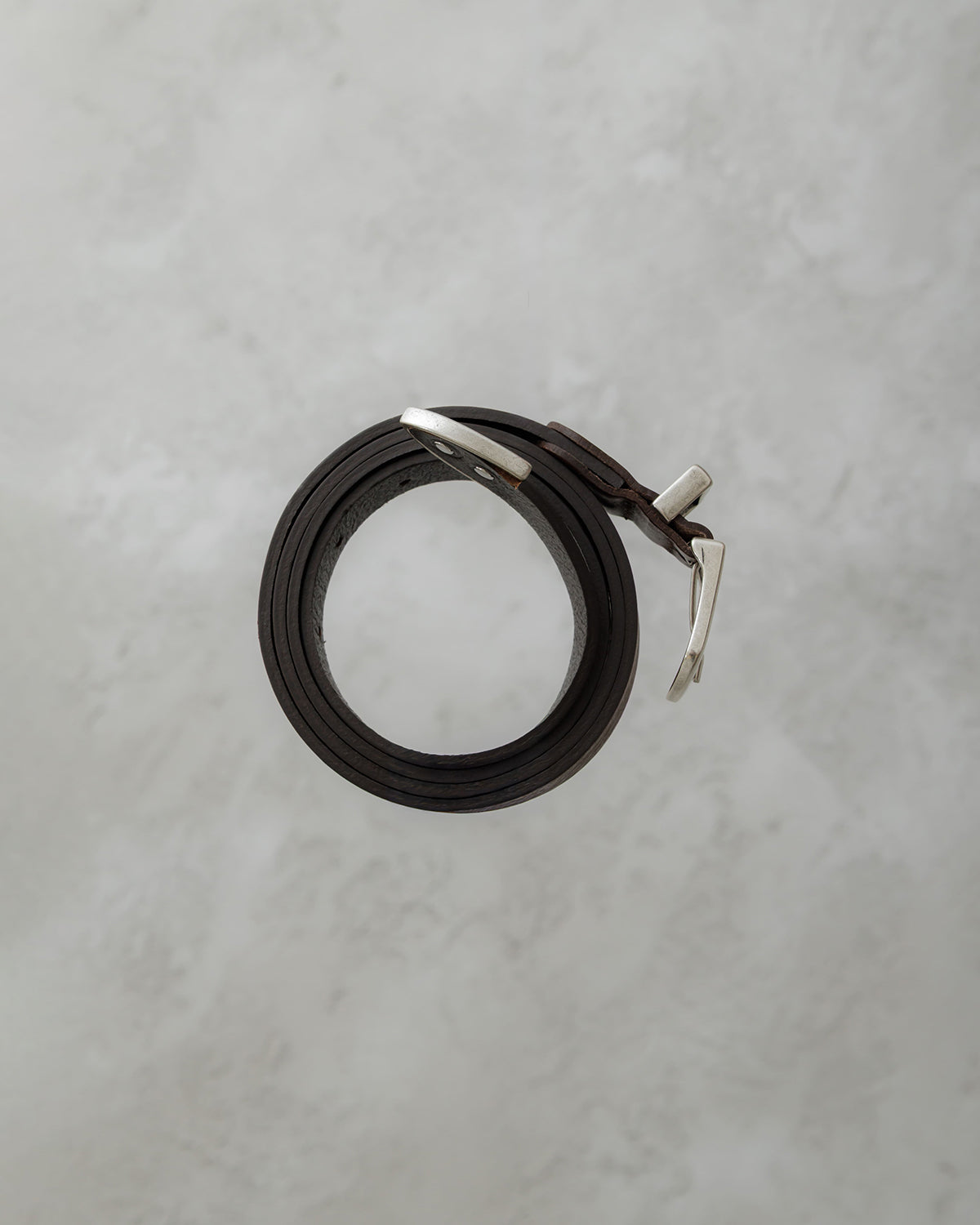 CINTURA IN PELLE - TESTA DI MORO 02