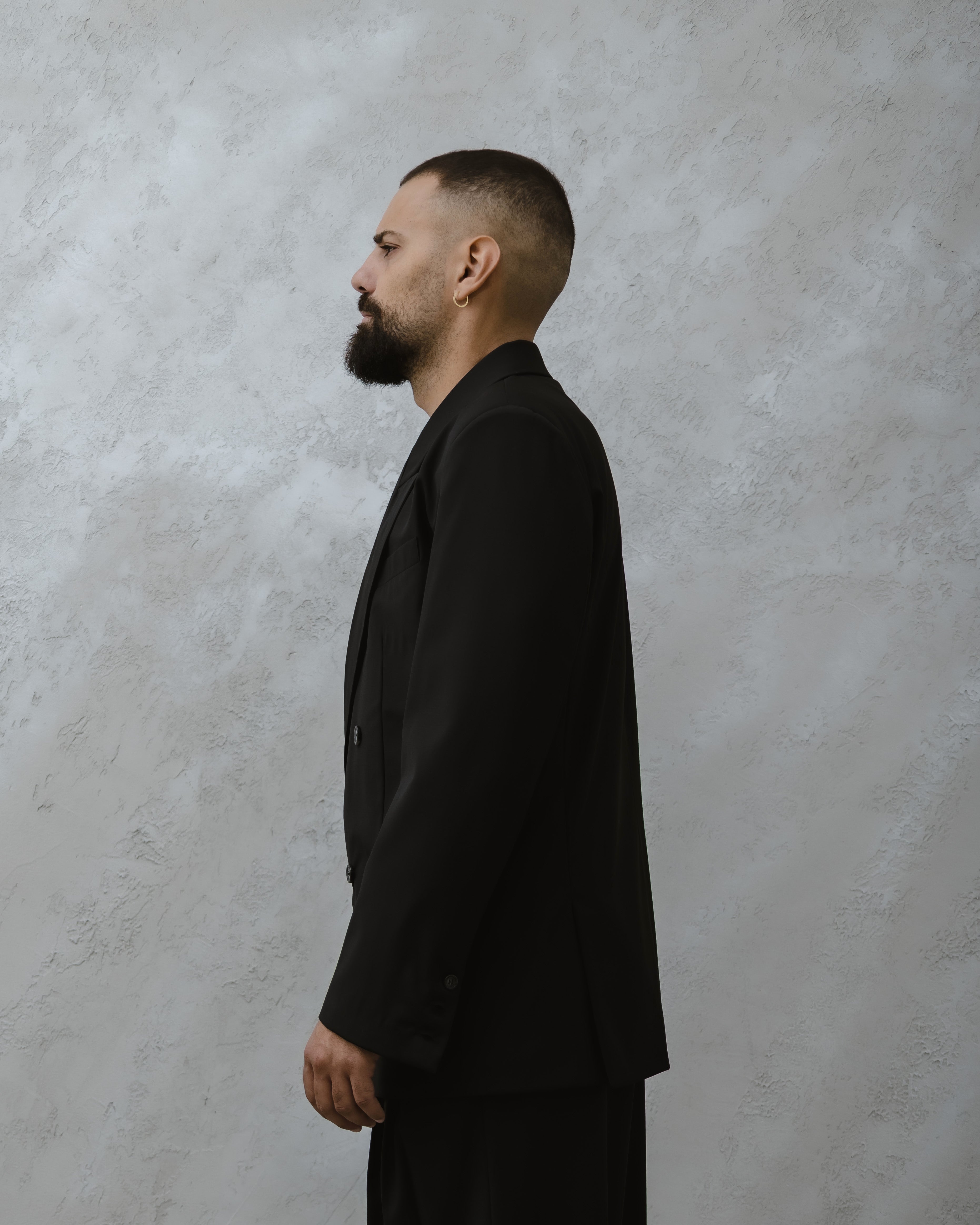 GIACCA LONDRA-MA1027 NERO