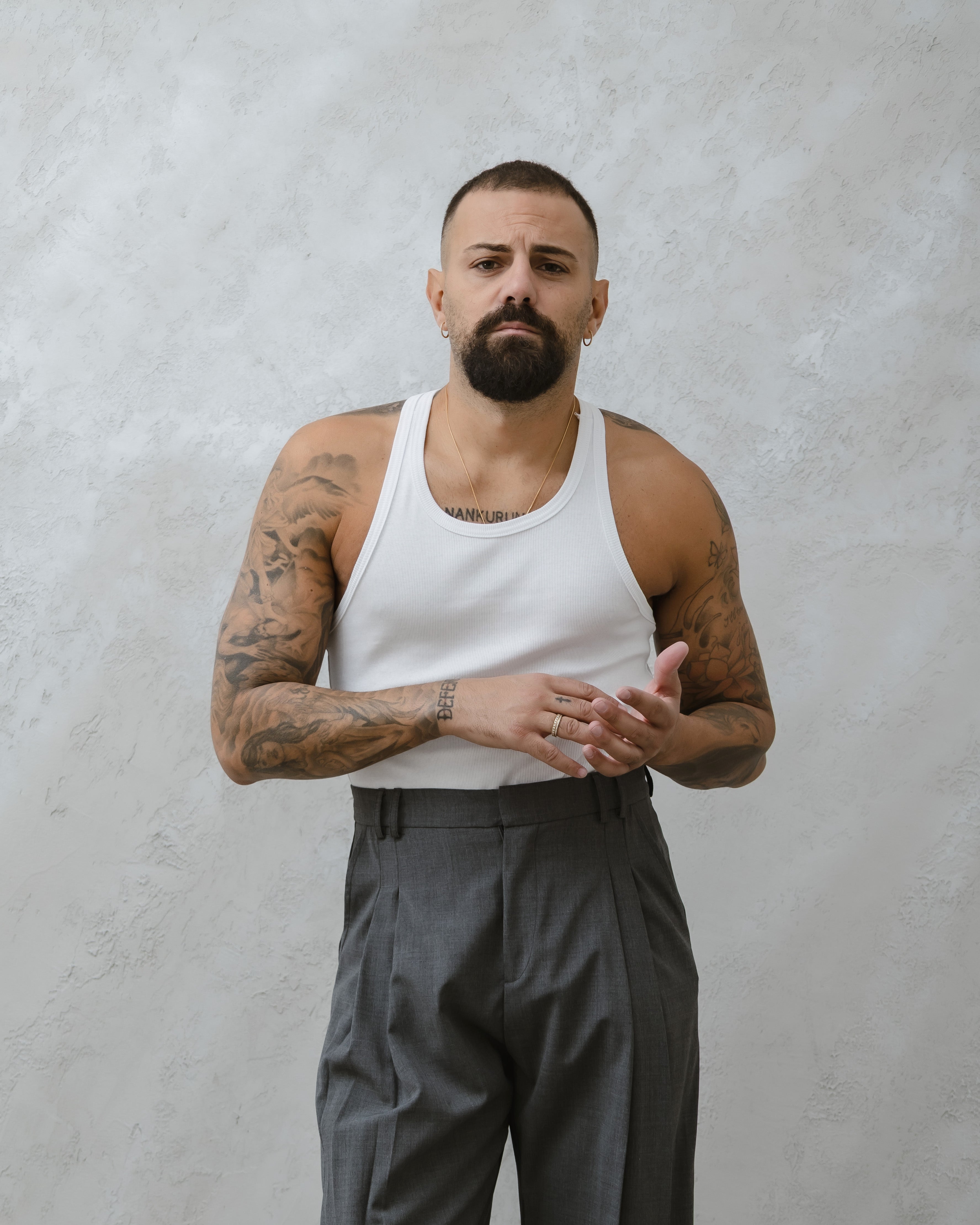 CANOTTA OLIMPIONICA-MA1030 NERO