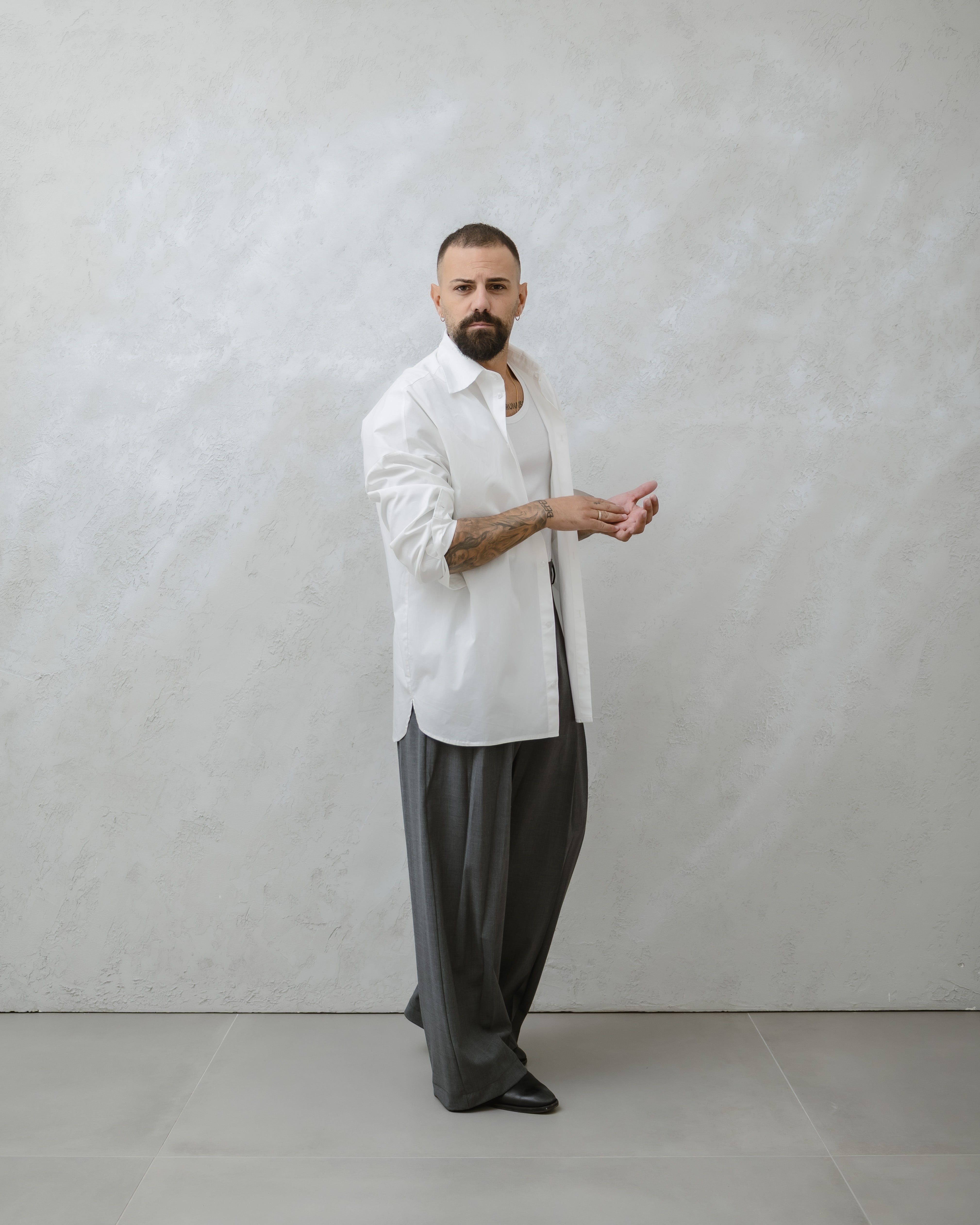 CAMICIA IN COTONE-MA1018