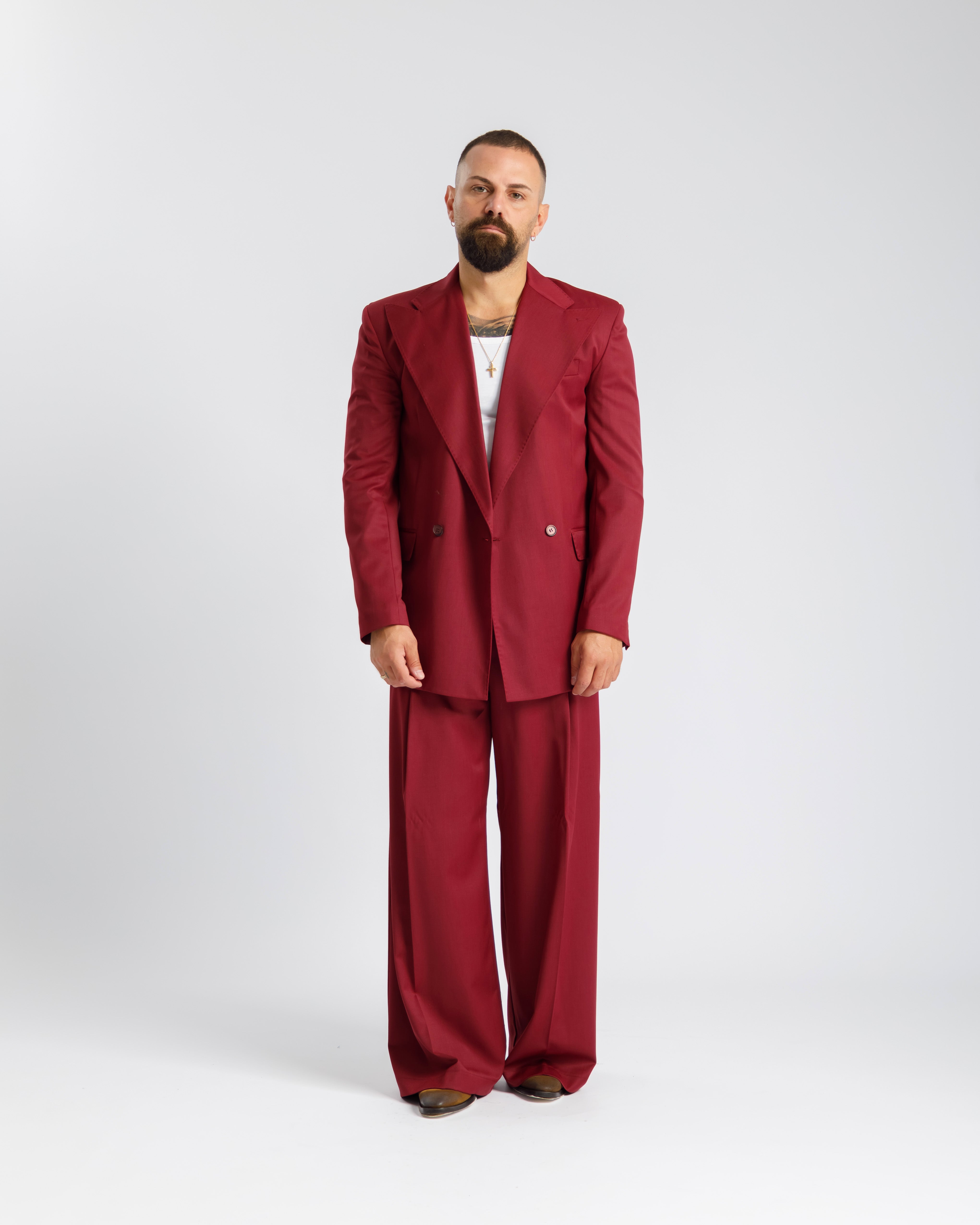 Giacca Milano - Ma1029 Bordeaux