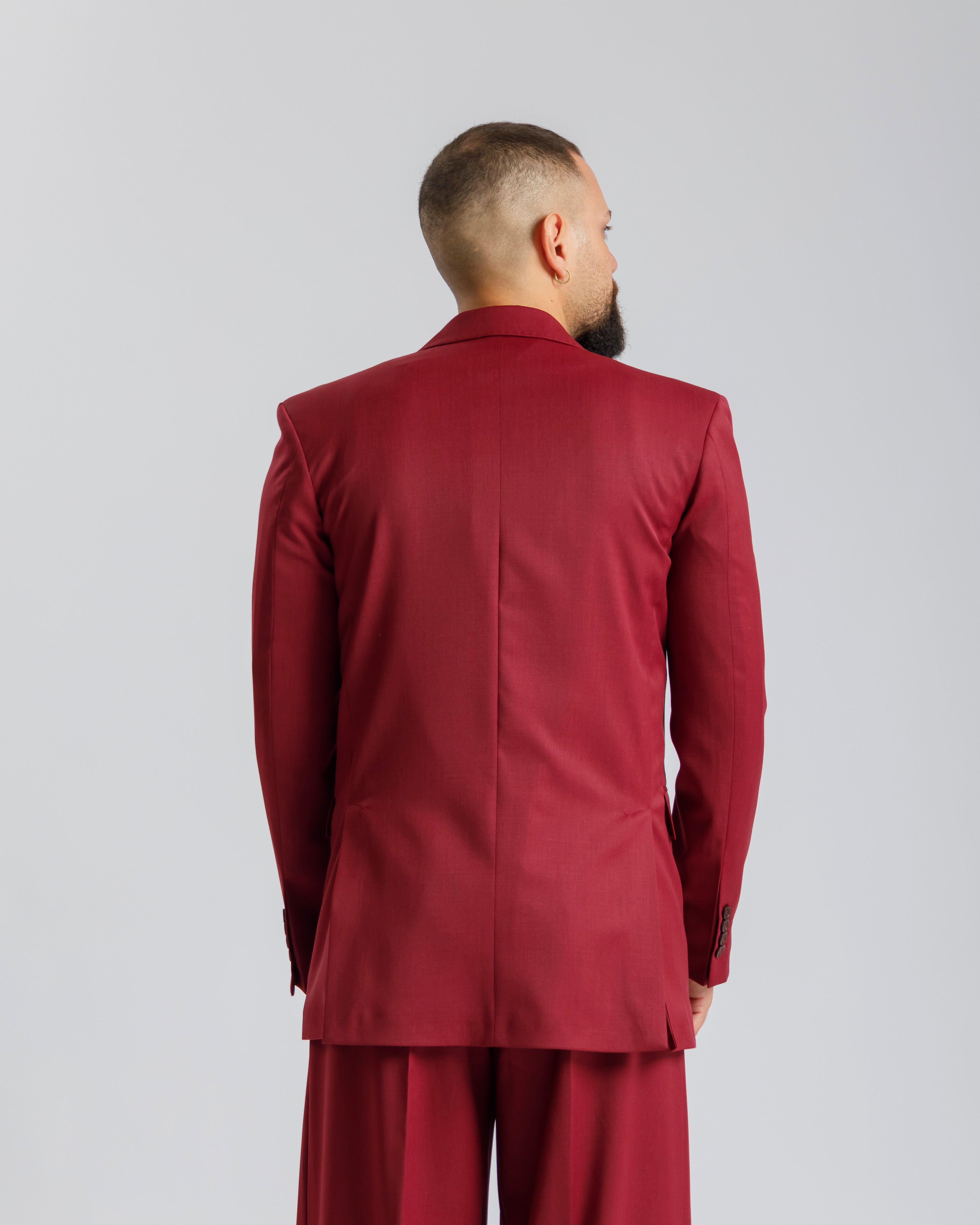 Giacca Milano - Ma1029 Bordeaux