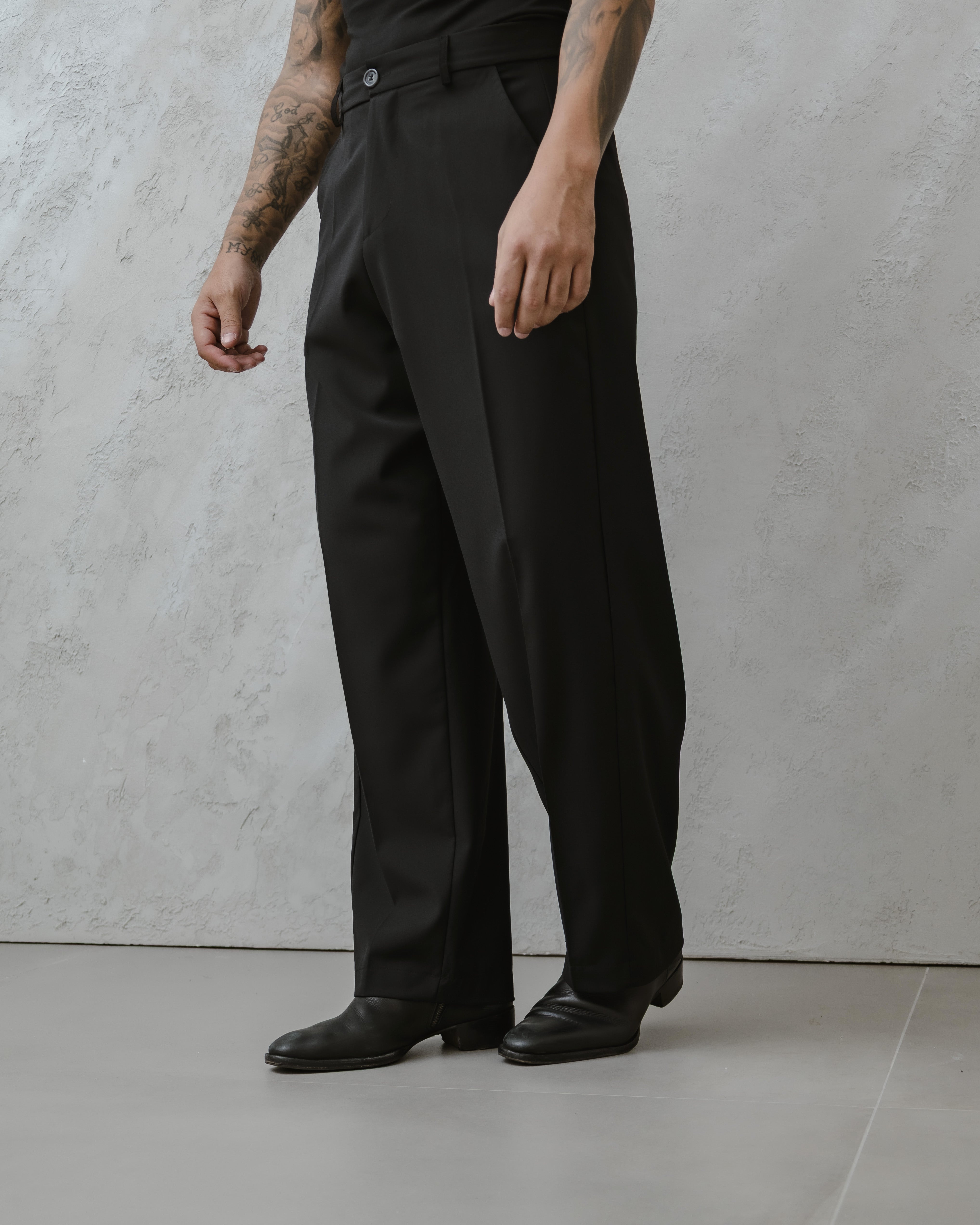 PANTALONI BALLON-MA1013 NERO