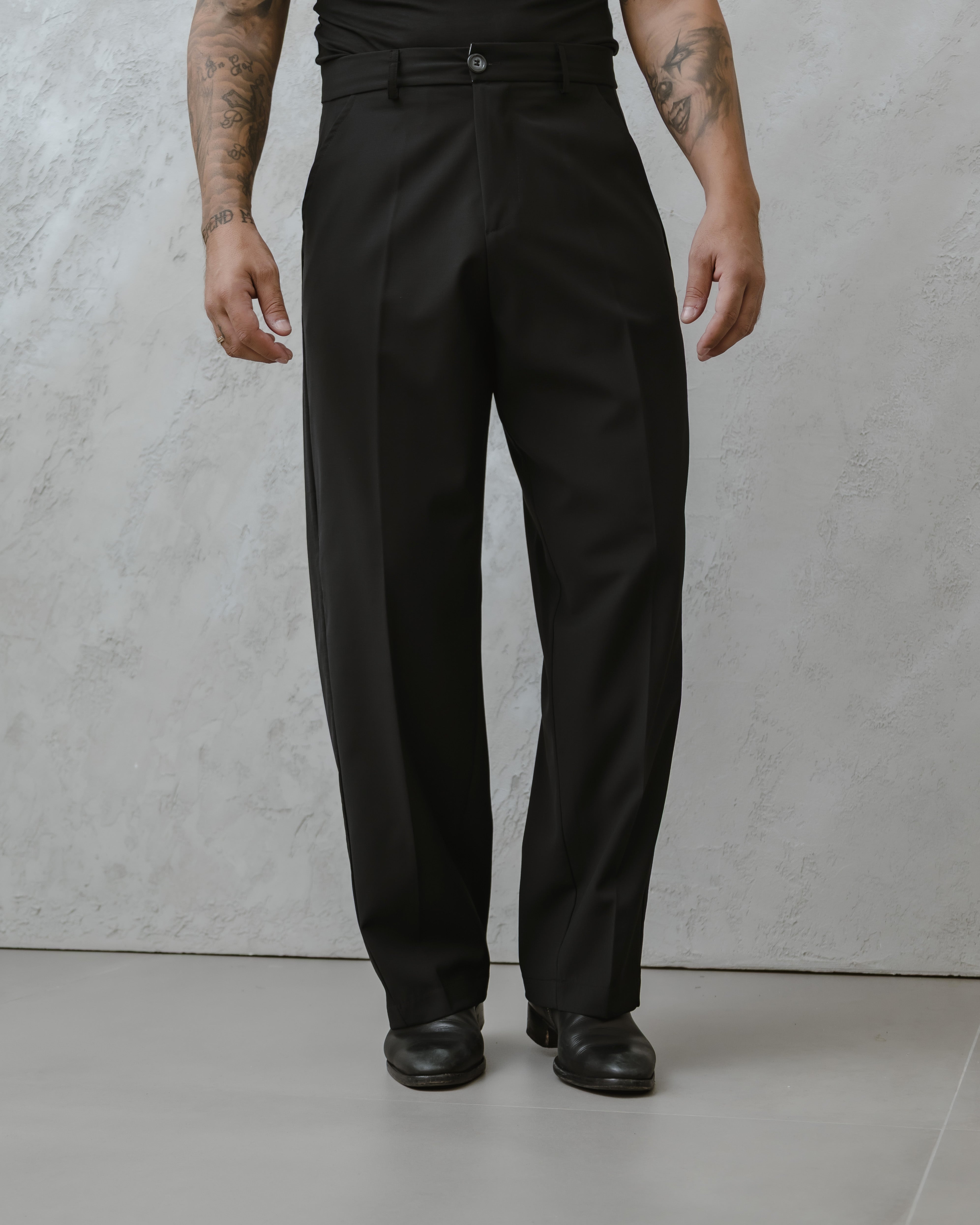 PANTALONI BALLON-MA1013 NERO