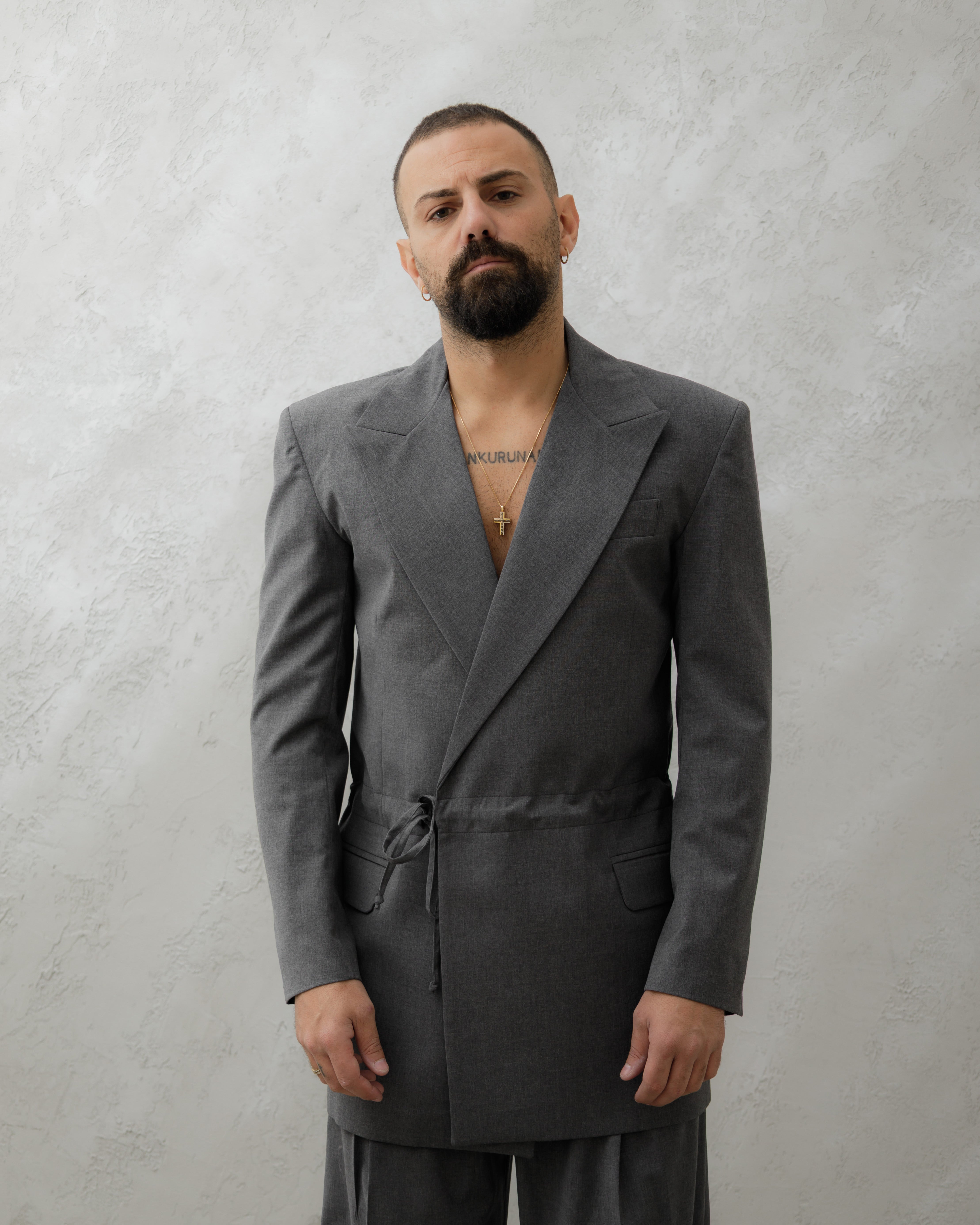 GIACCA OSAKA - MA1038 GRIGIO