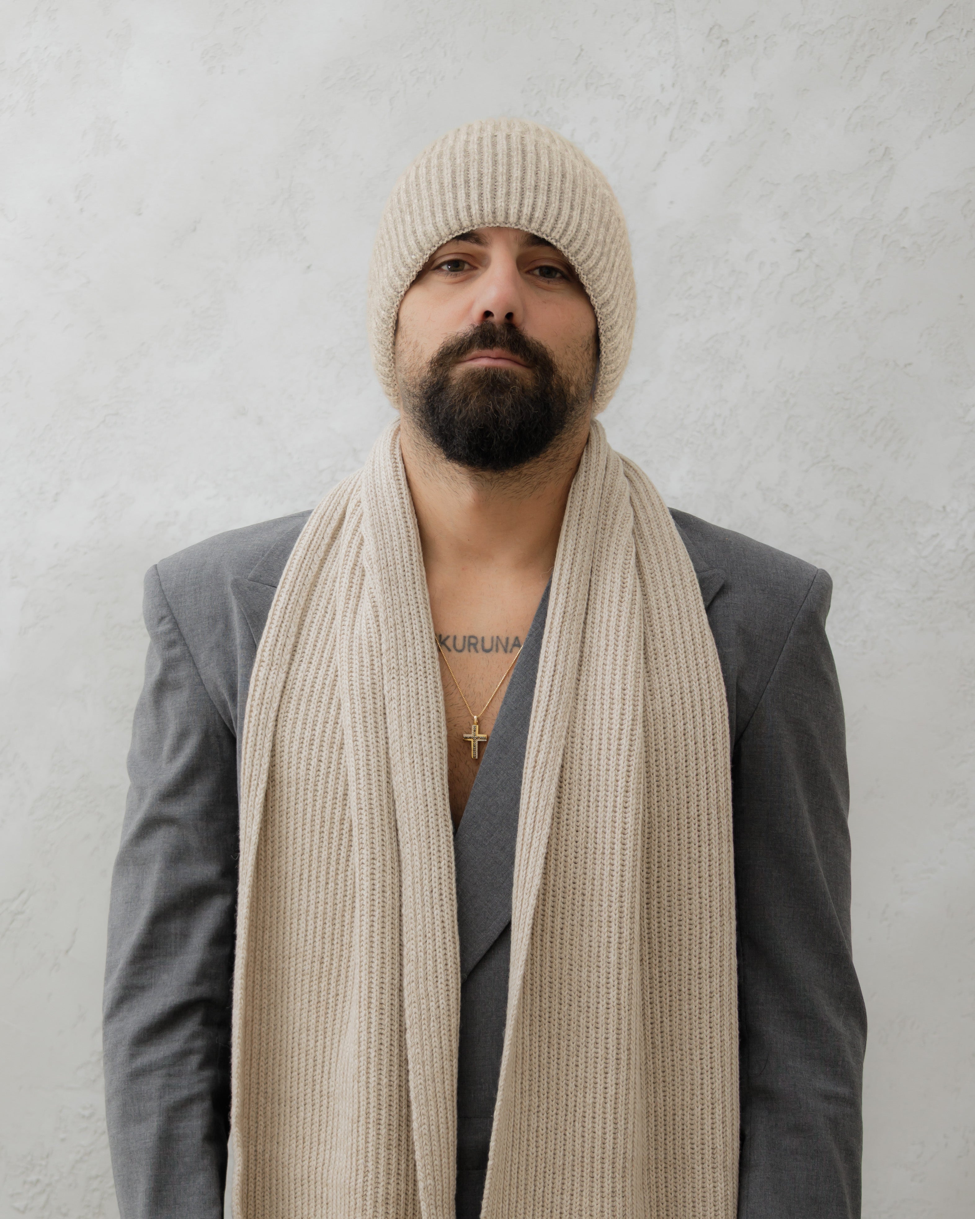 CAPPELLO IN LANA Beige