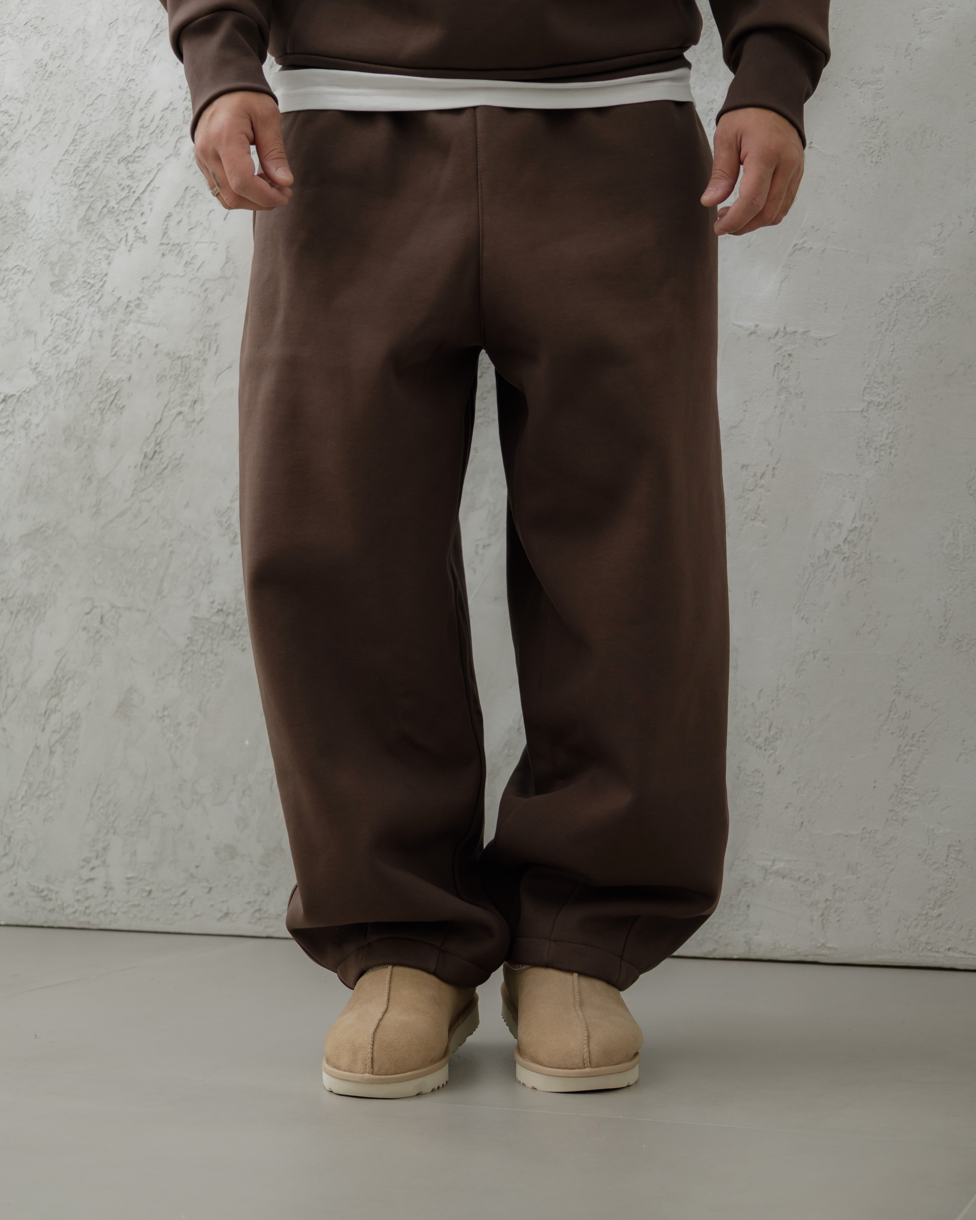 PANTALONI JOGGER - MA1041 Testa di moro