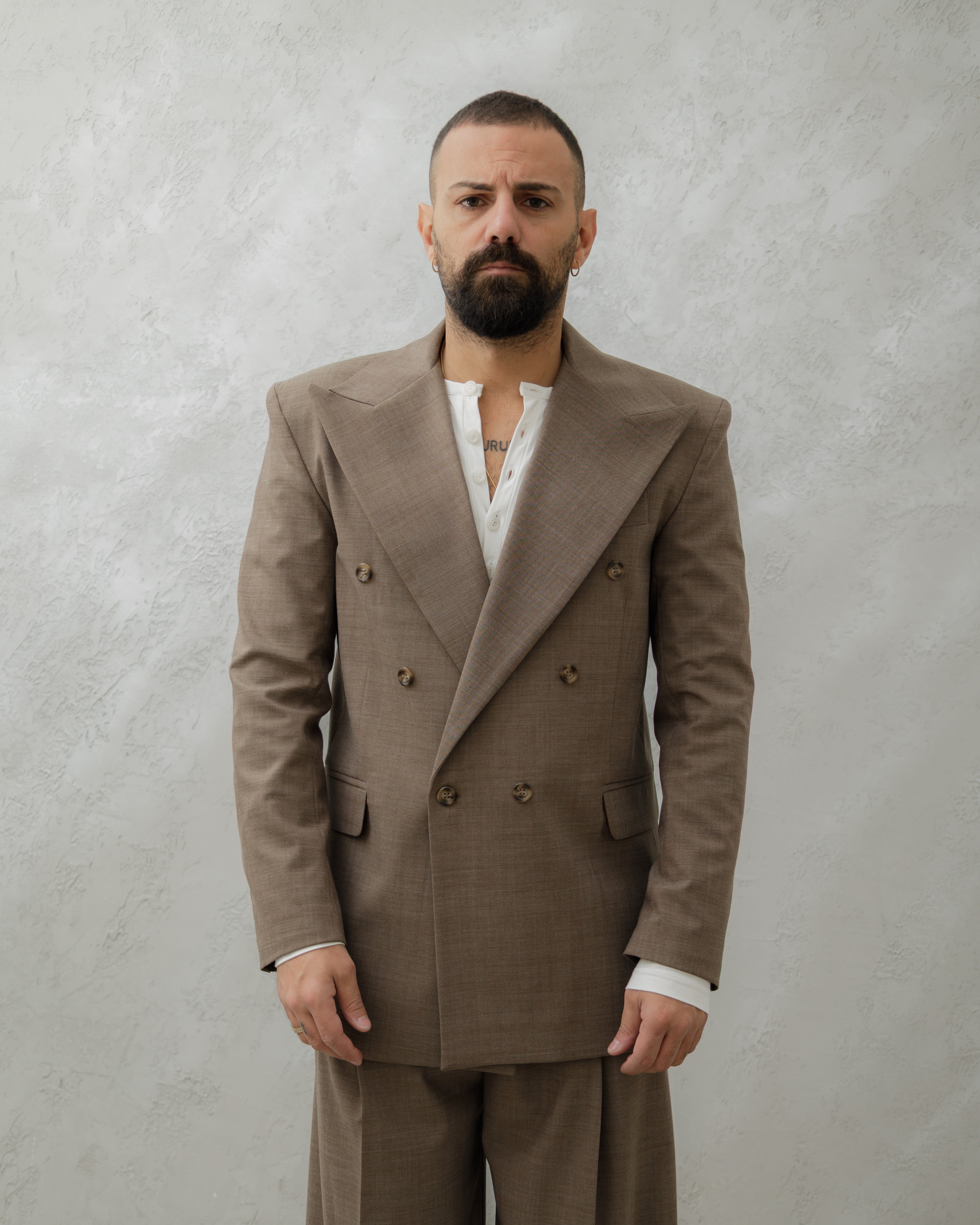 GIACCA PARIGI MA1029 Beige