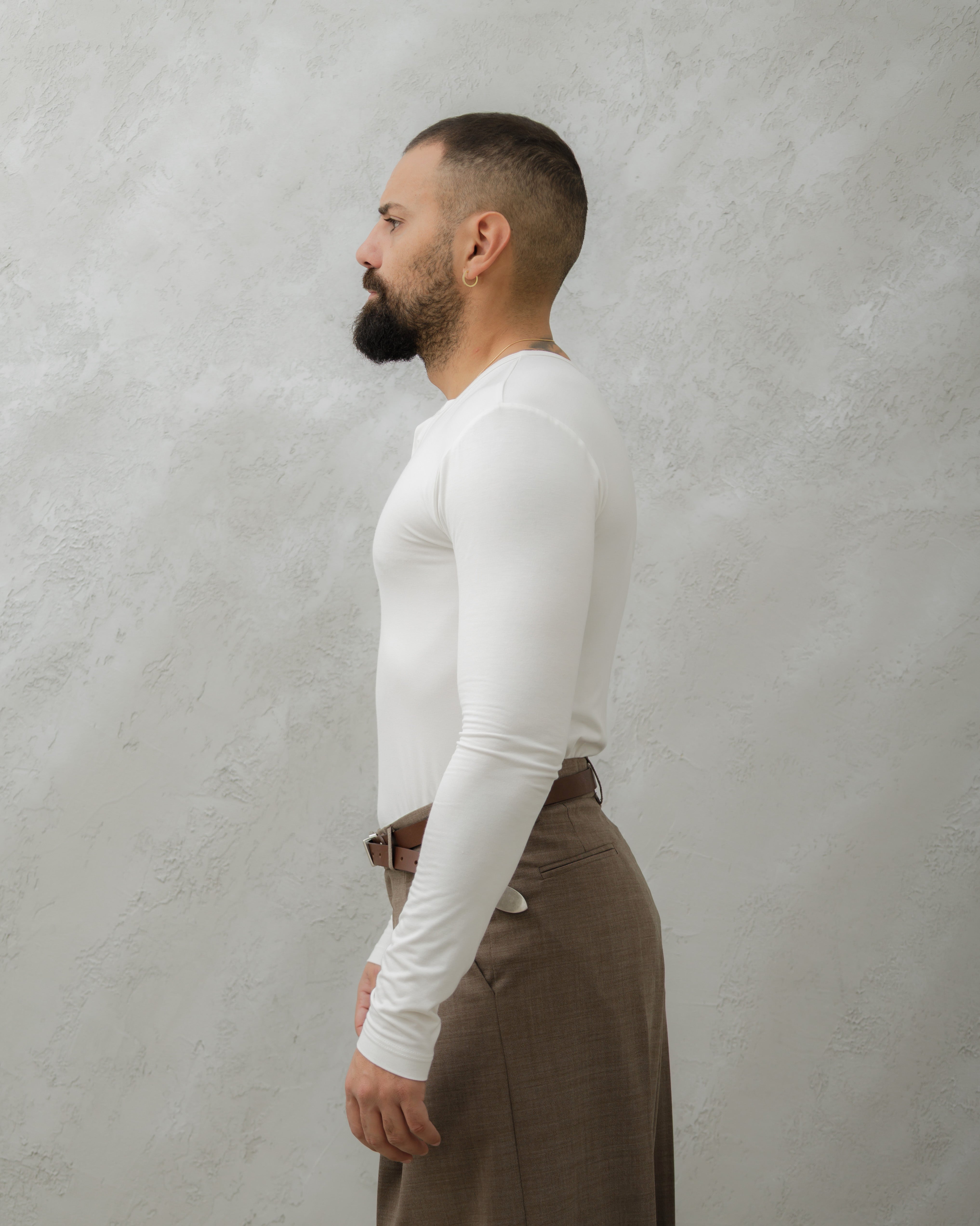 MAGLIA SERAFINA IN VISCOSA Bianco