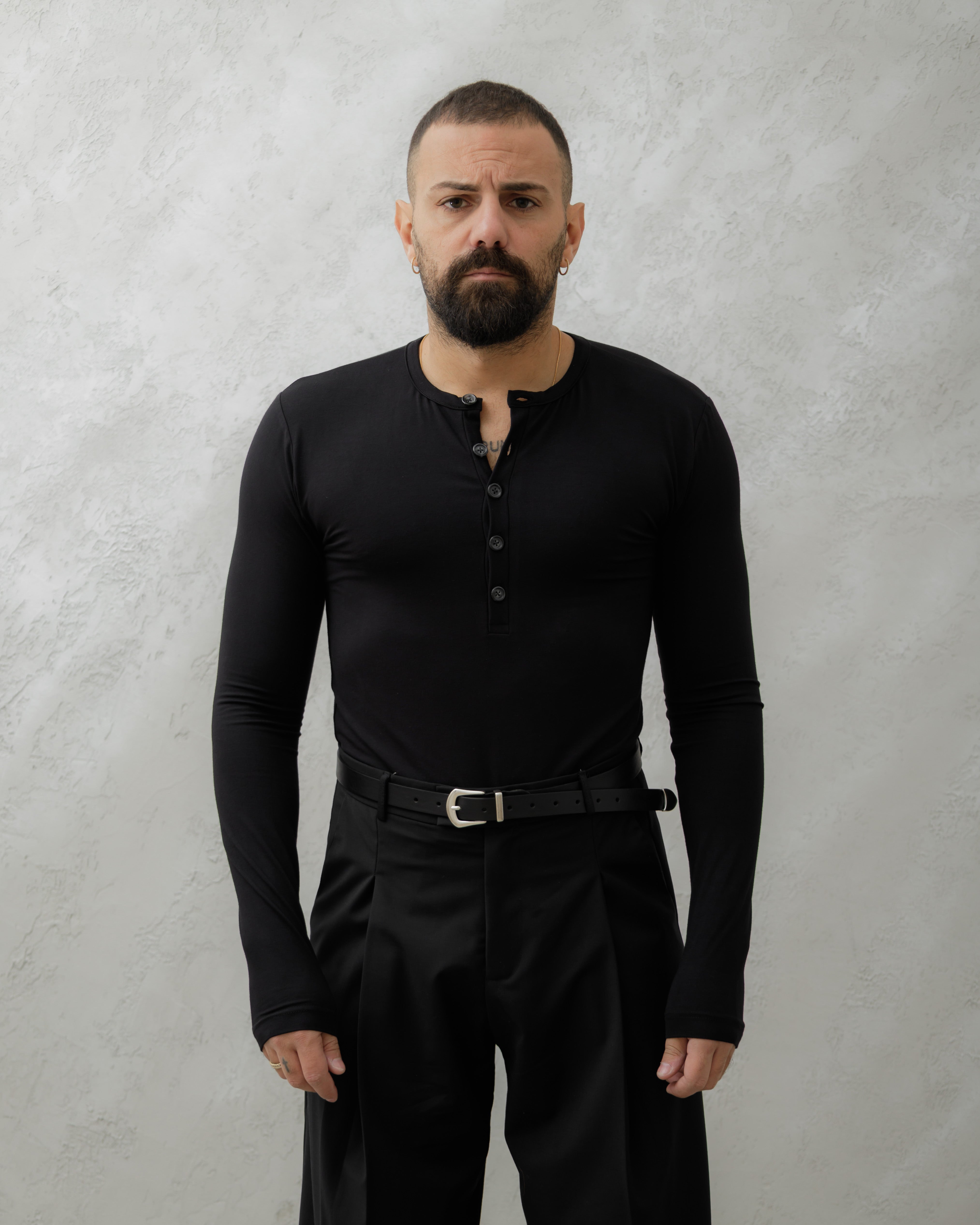 MAGLIA SERAFINA IN VISCOSA NERO