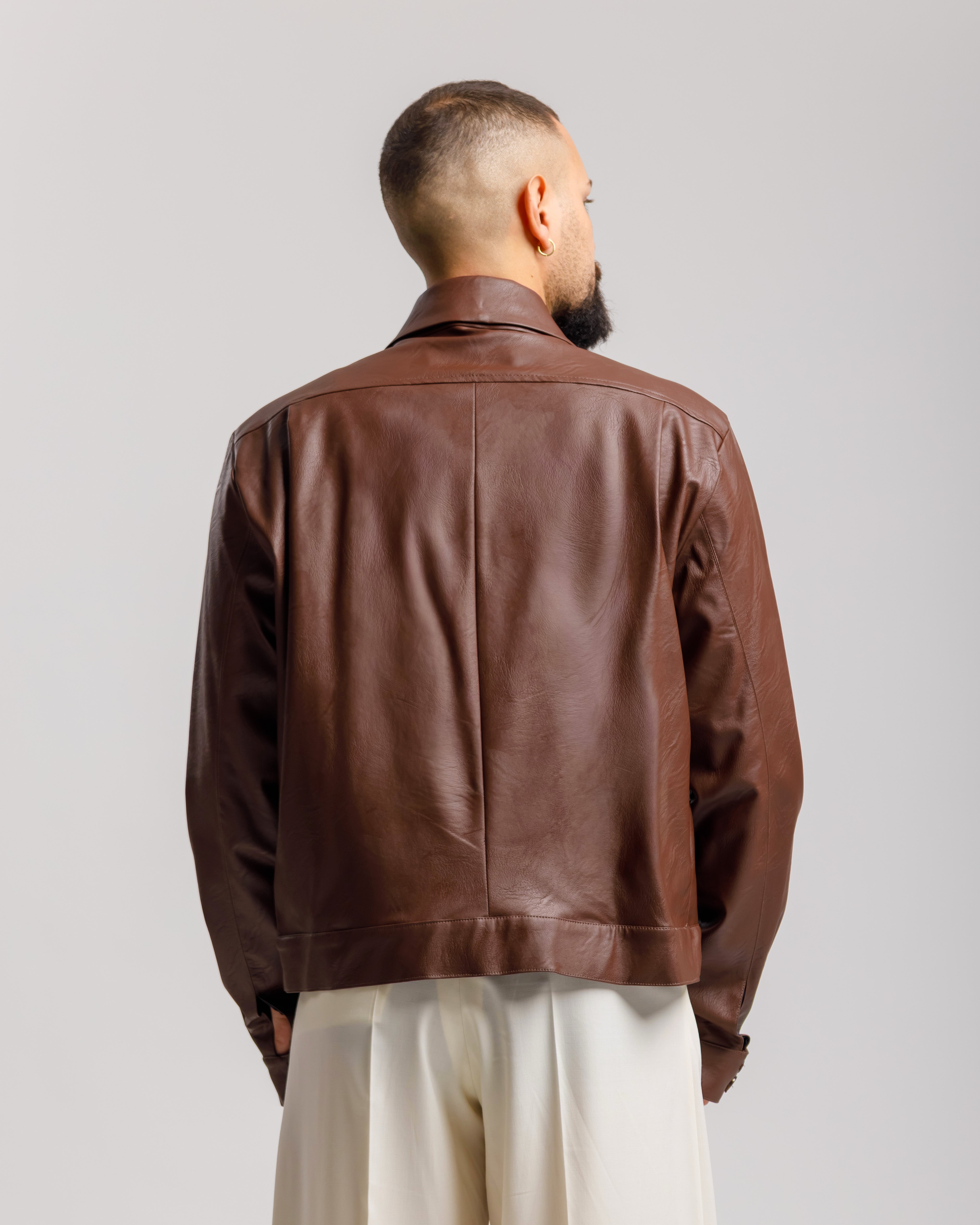 Giacca Crop Ma1019 Lt Testa Di Moro