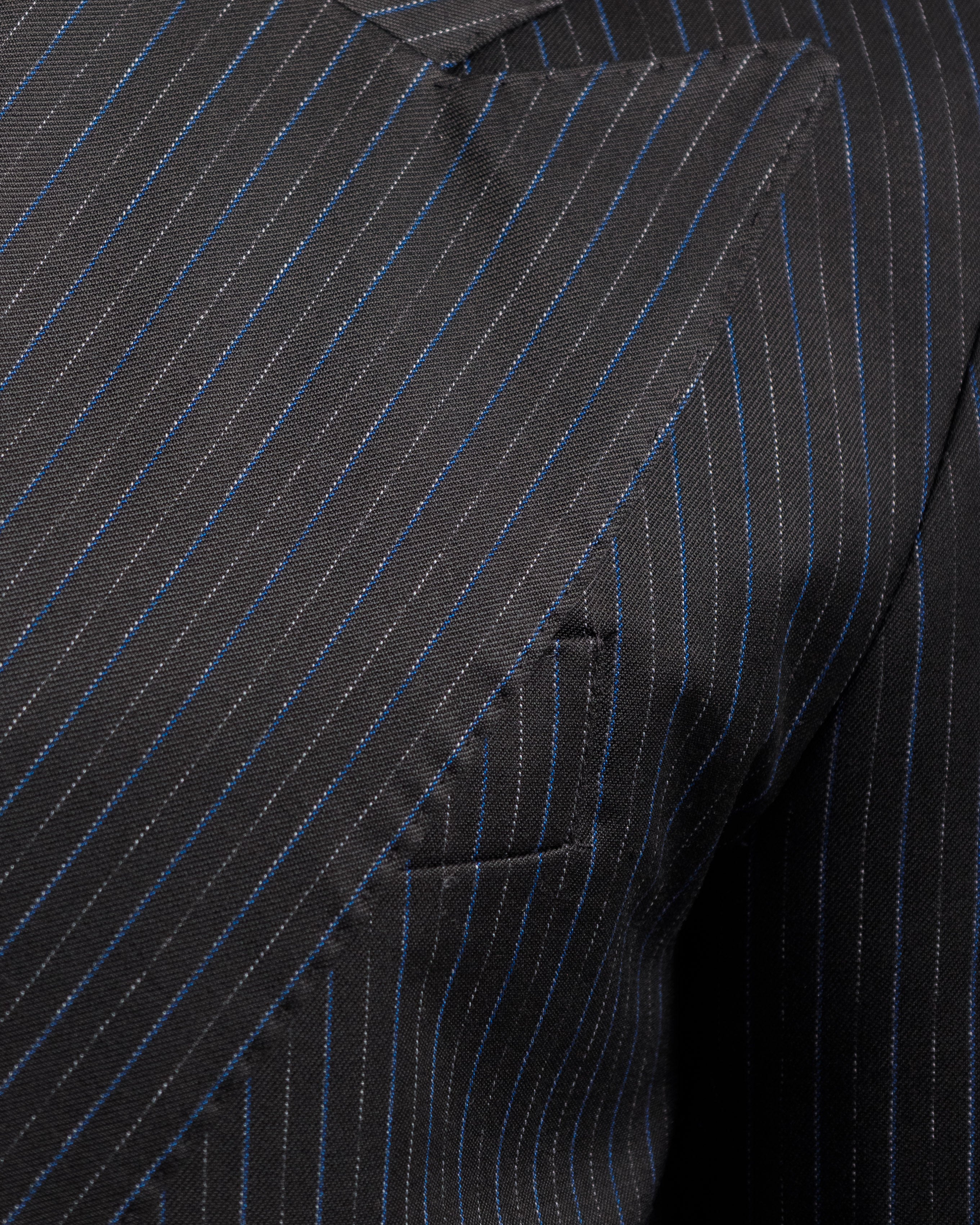 Giacca Milano - Ma1046 Nera Gessata