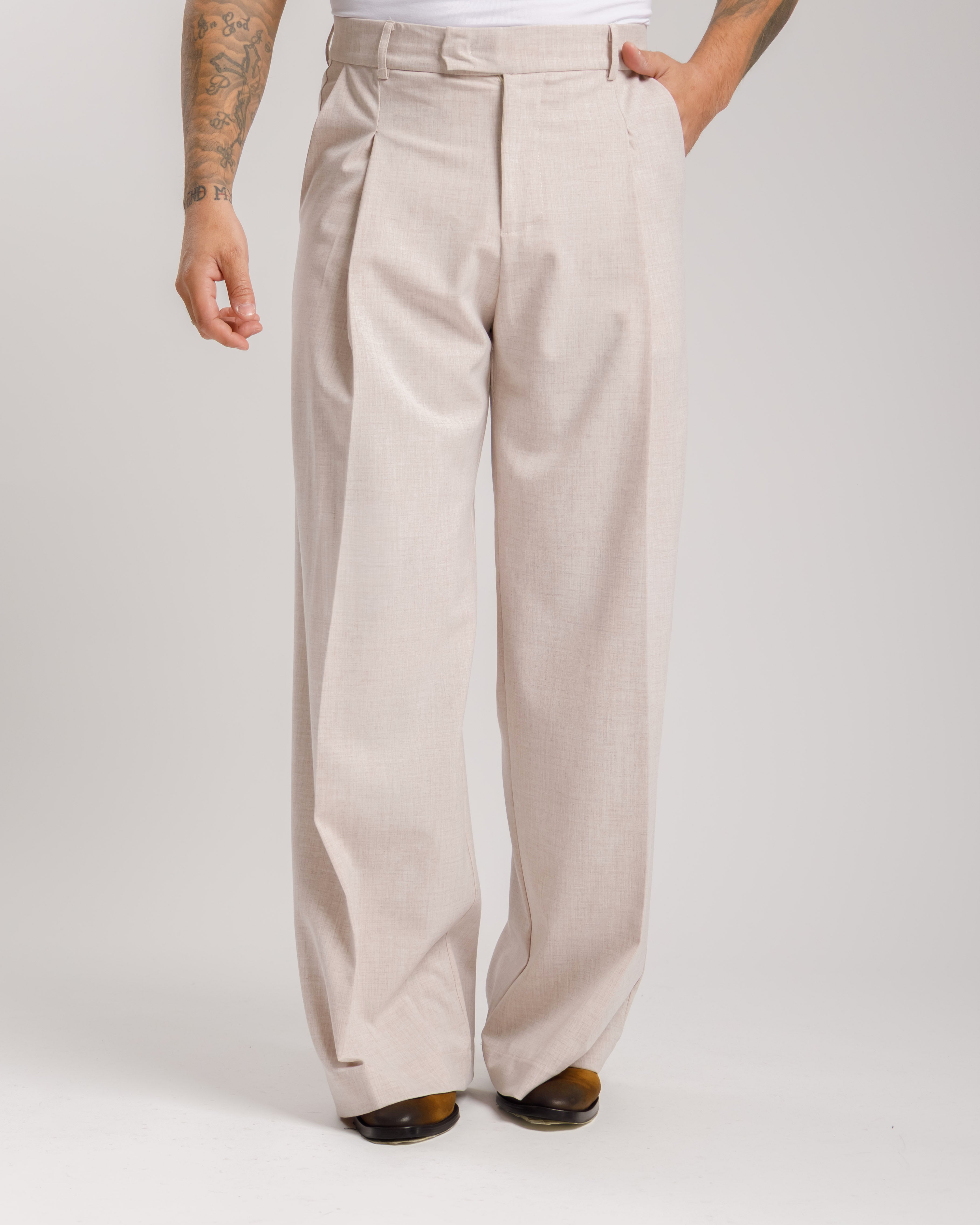 Pantaloni Wide Fit - Ma1037 Rosè