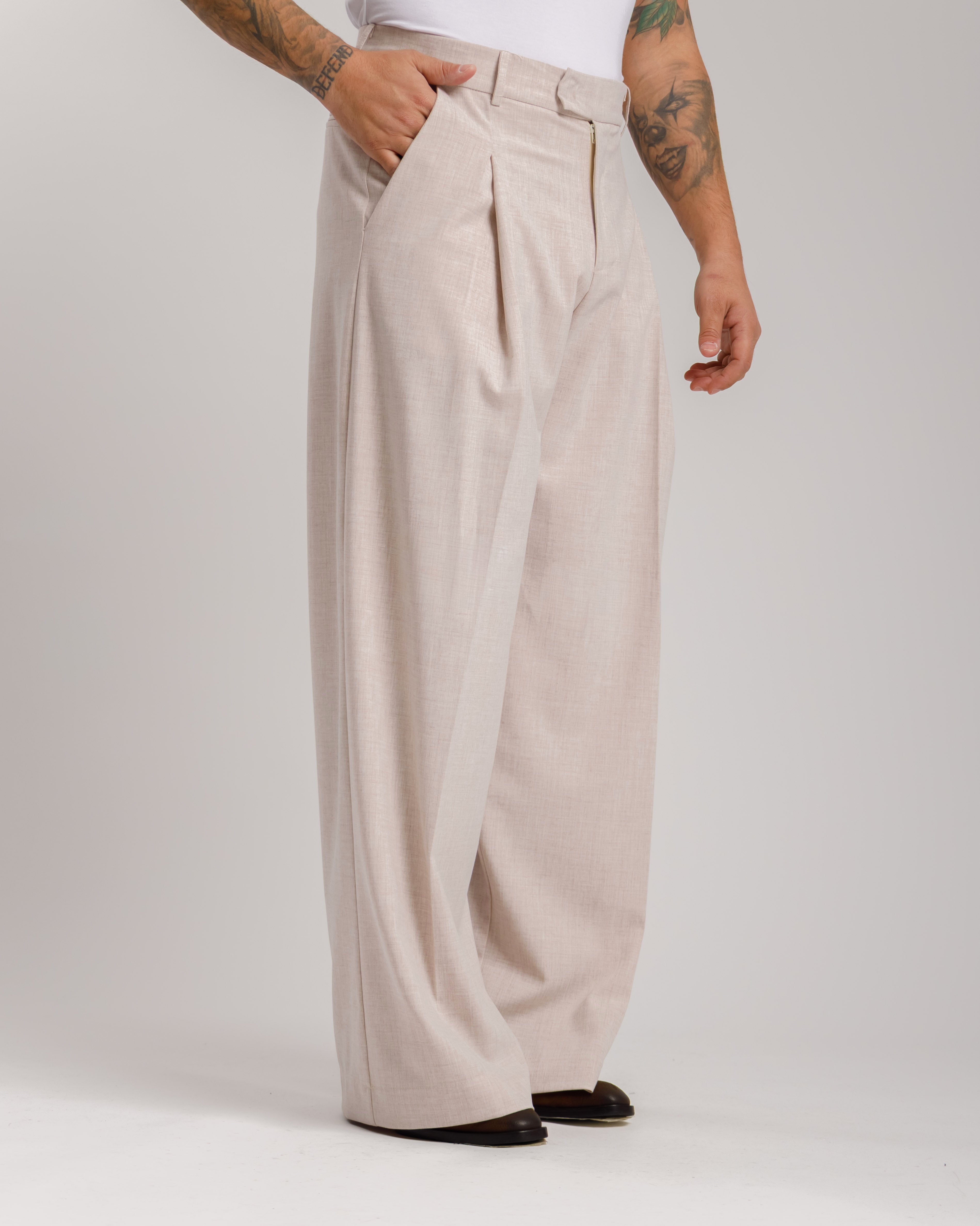 Pantaloni Wide Fit - Ma1037 Rosè