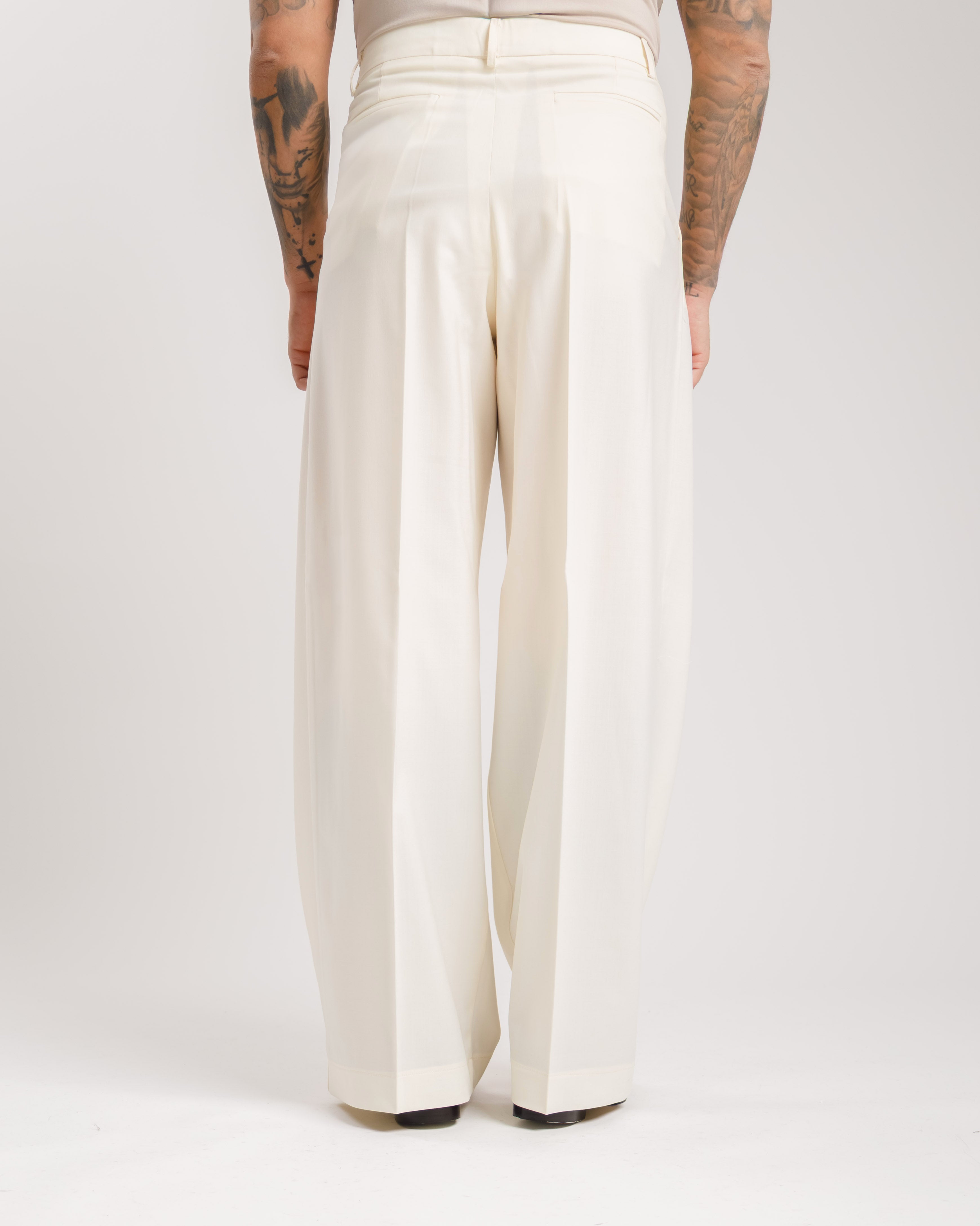 Pantaloni Wide Fit - Ma1031 Panna