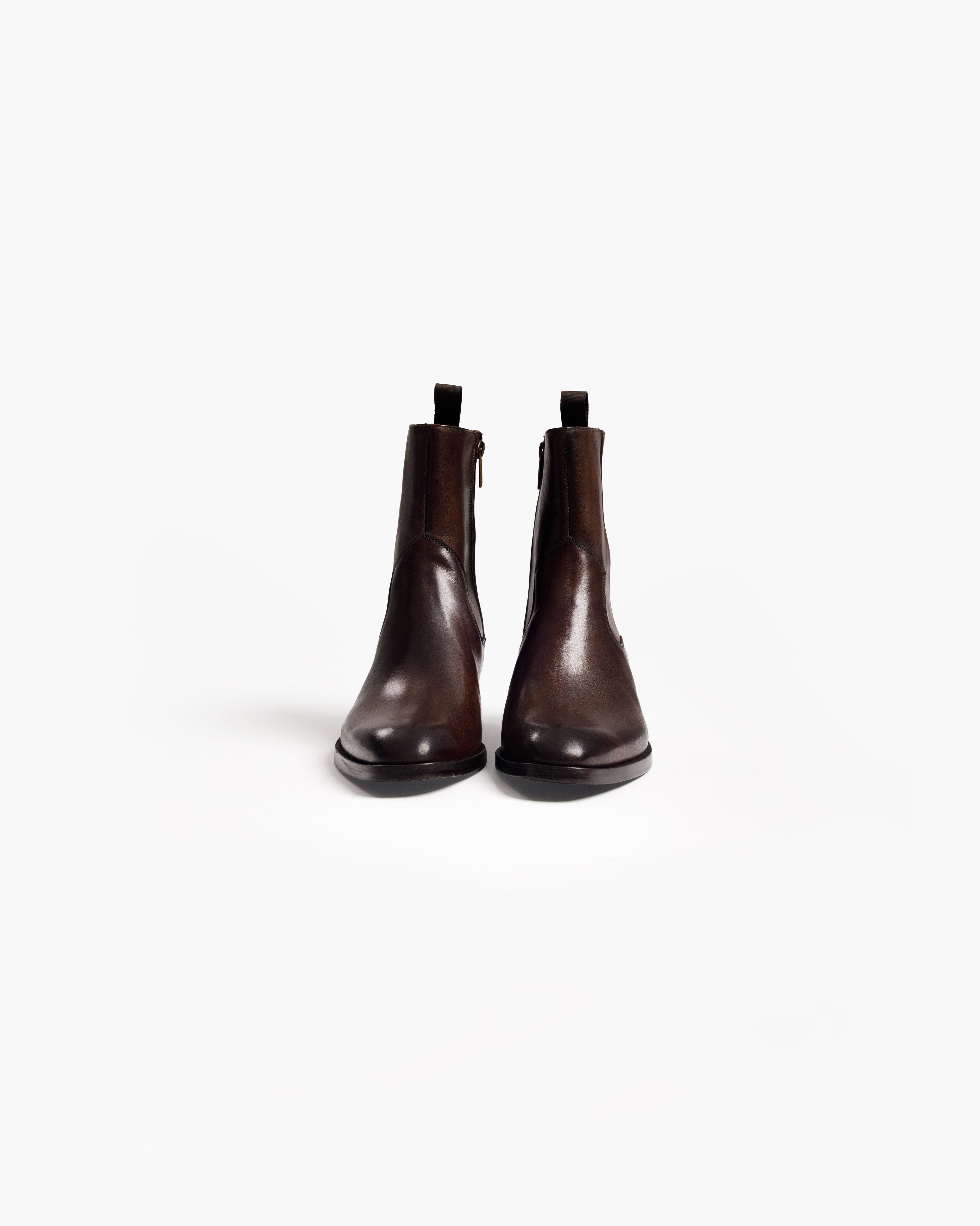 Leather Boot - Dark Brown