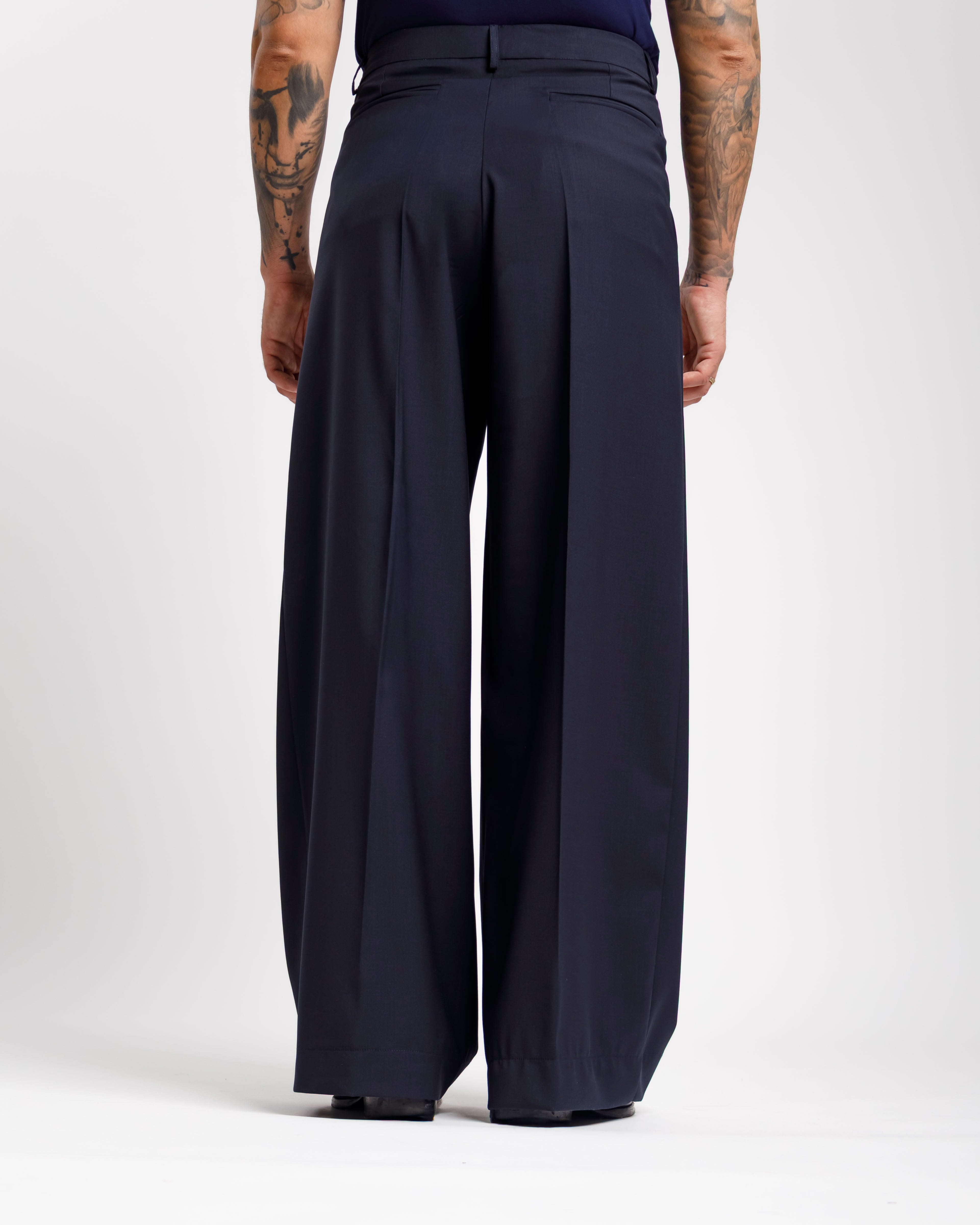 Pantaloni Wide Fit -  Ma1031 Blu