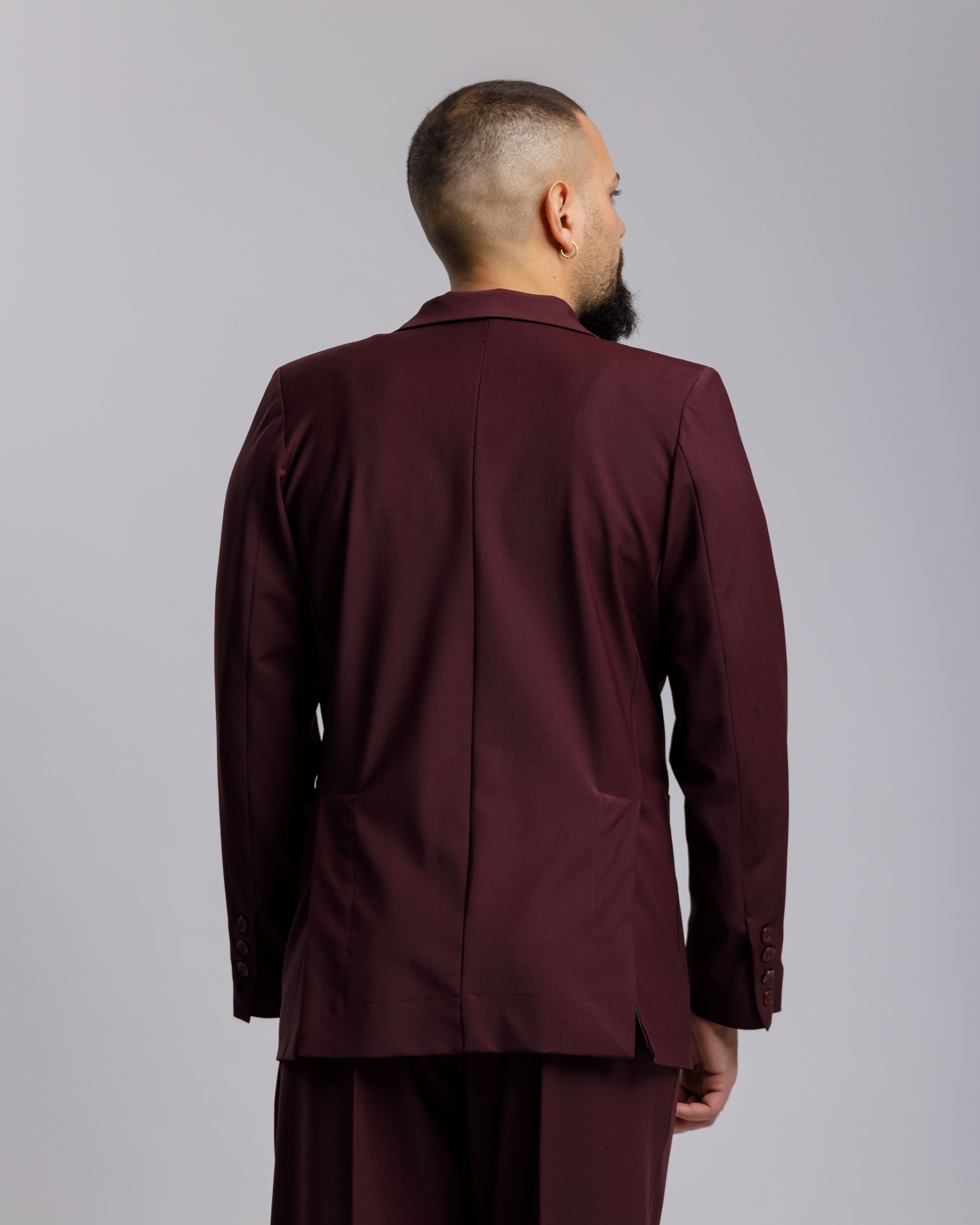 Giacca Napoli  -  Ma1053 Prugna