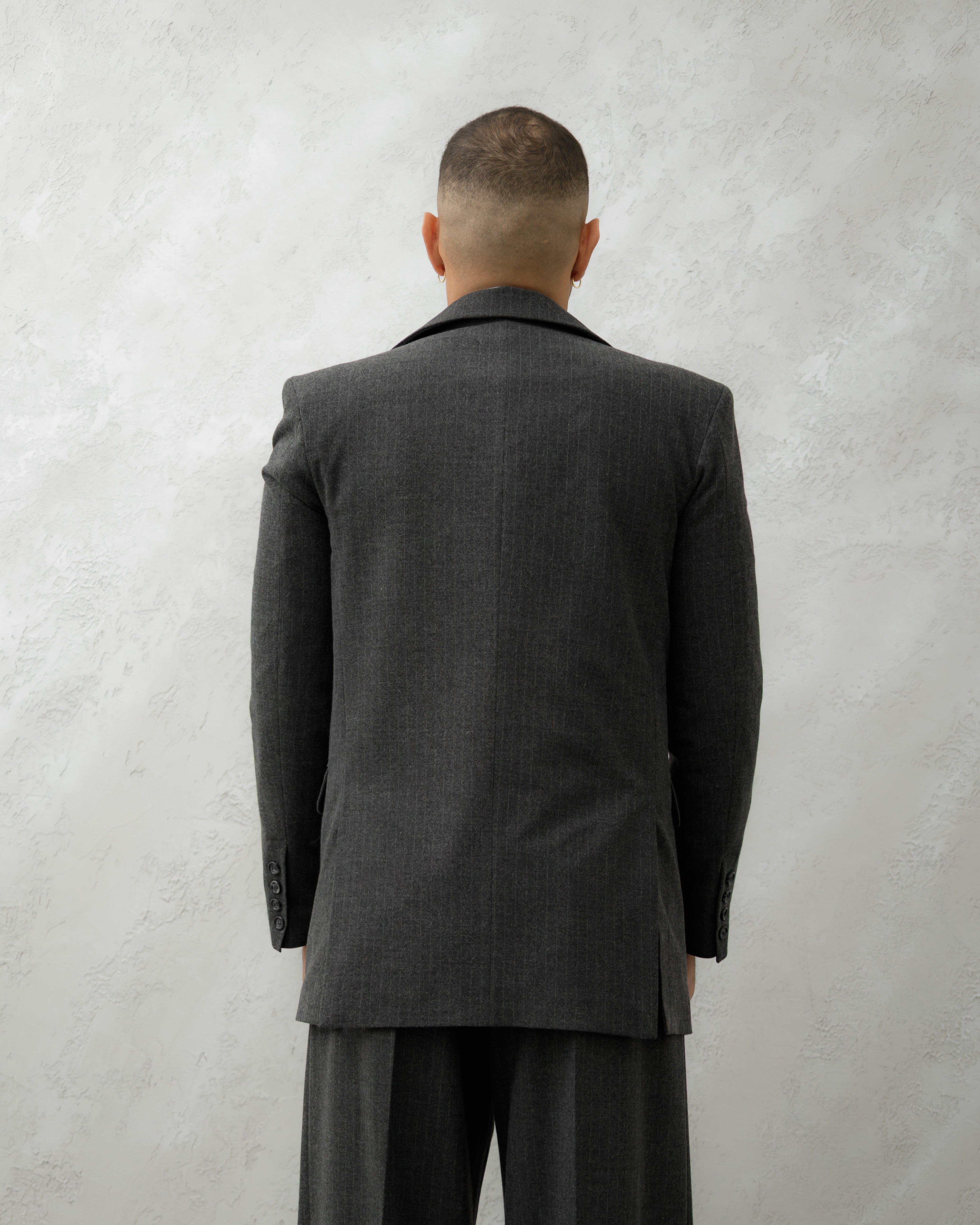 GIACCA PARIGI LANA -MA1029 GRIGIO