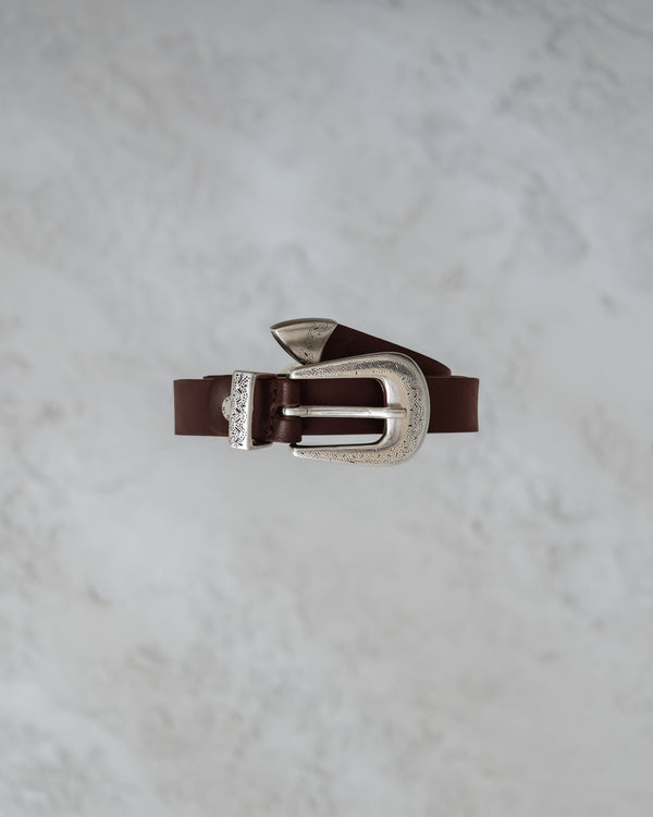 CINTURA MARRONE