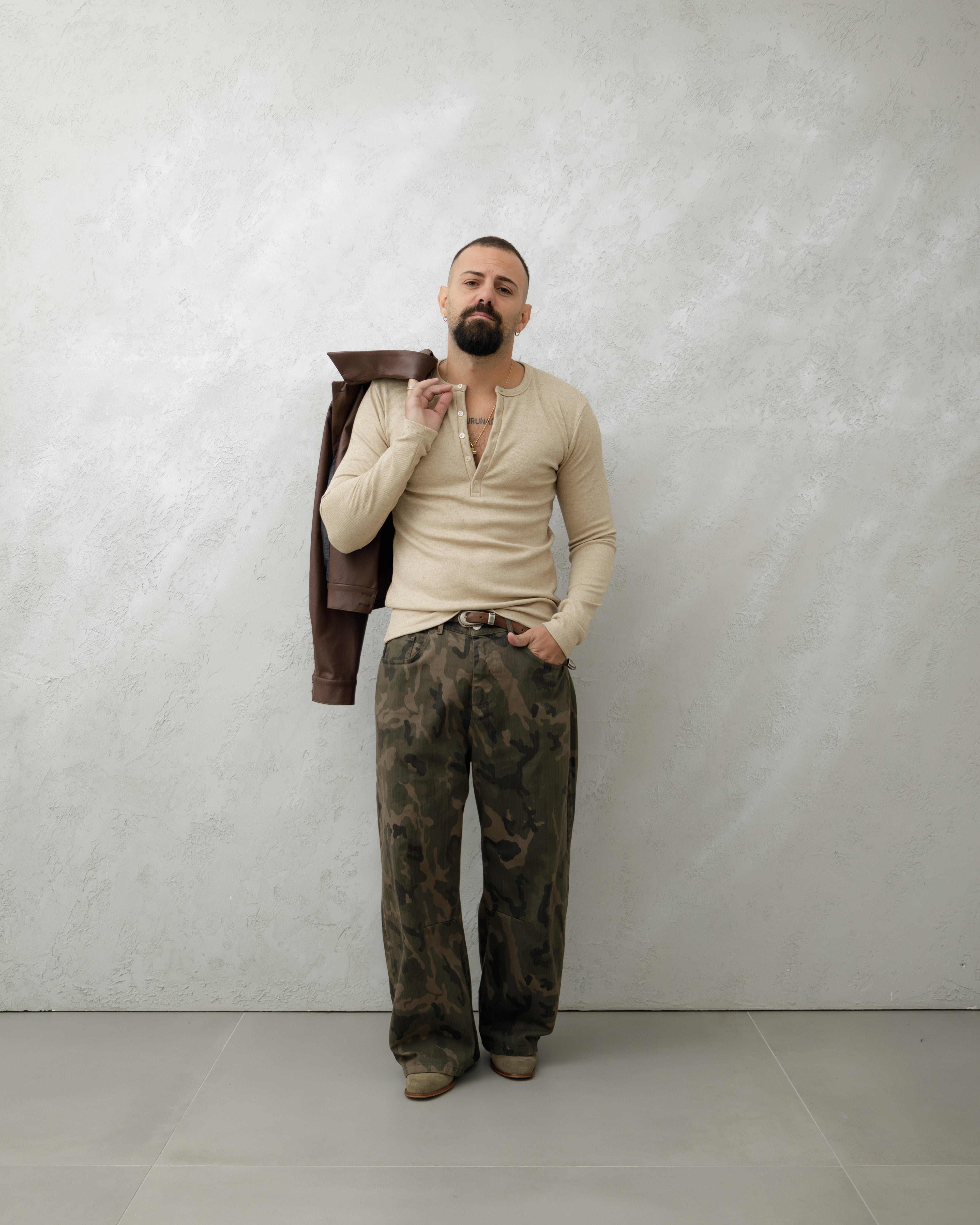 JEANS BAGGY CAMOUFLAGE MA7891