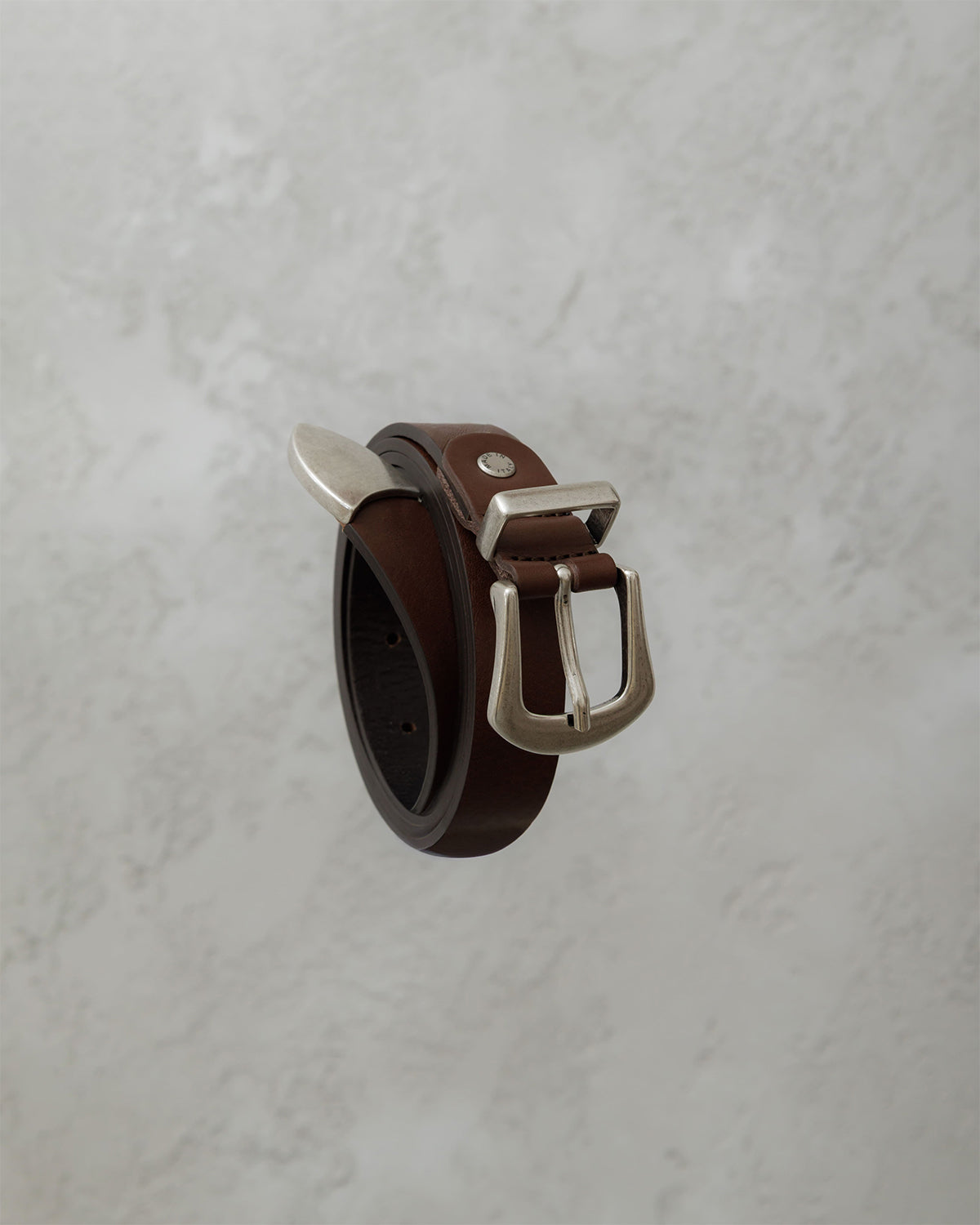 CINTURA IN PELLE - TESTA DI MORO 02