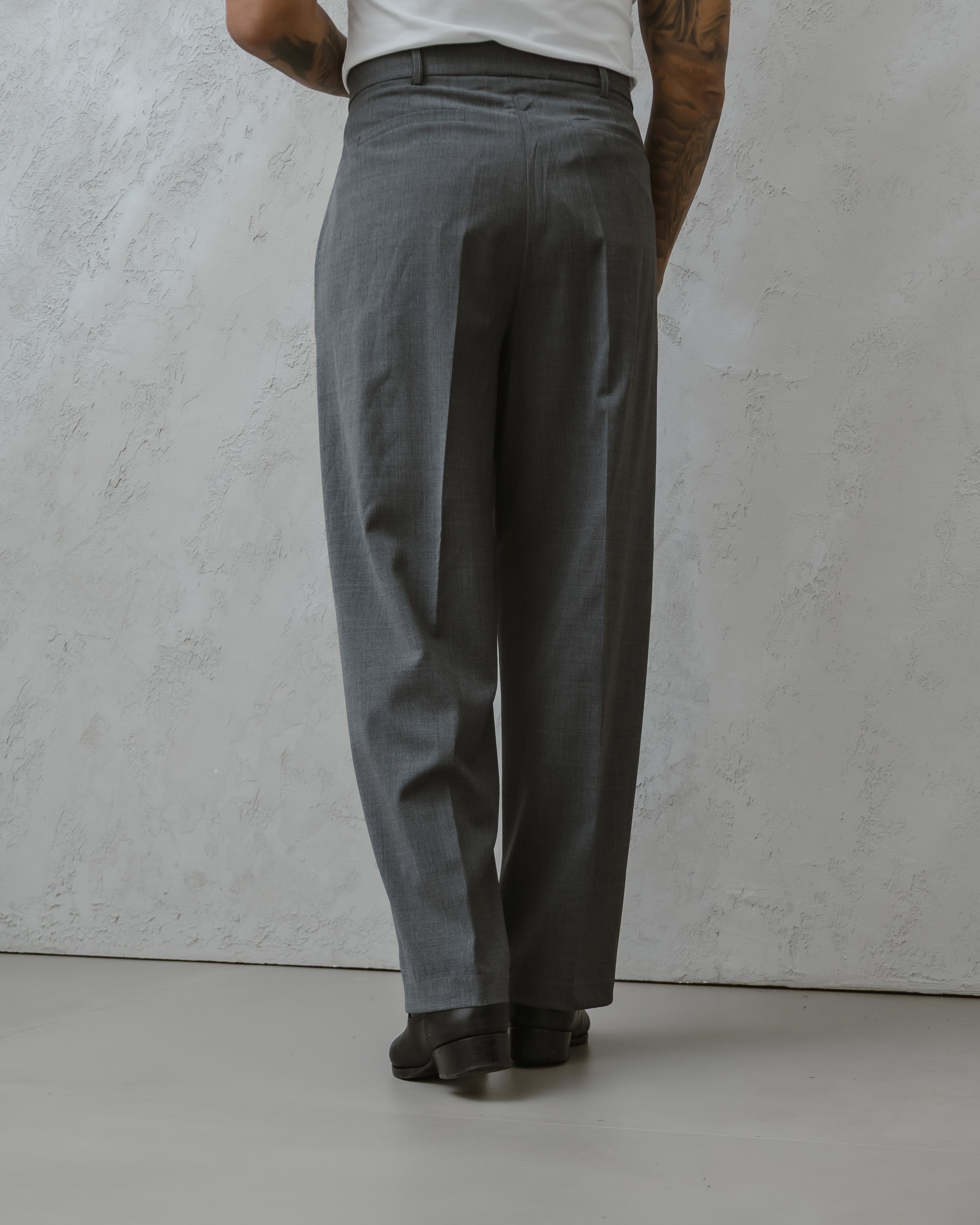 PANTALONI BALLON-MA1013 GRIGIO