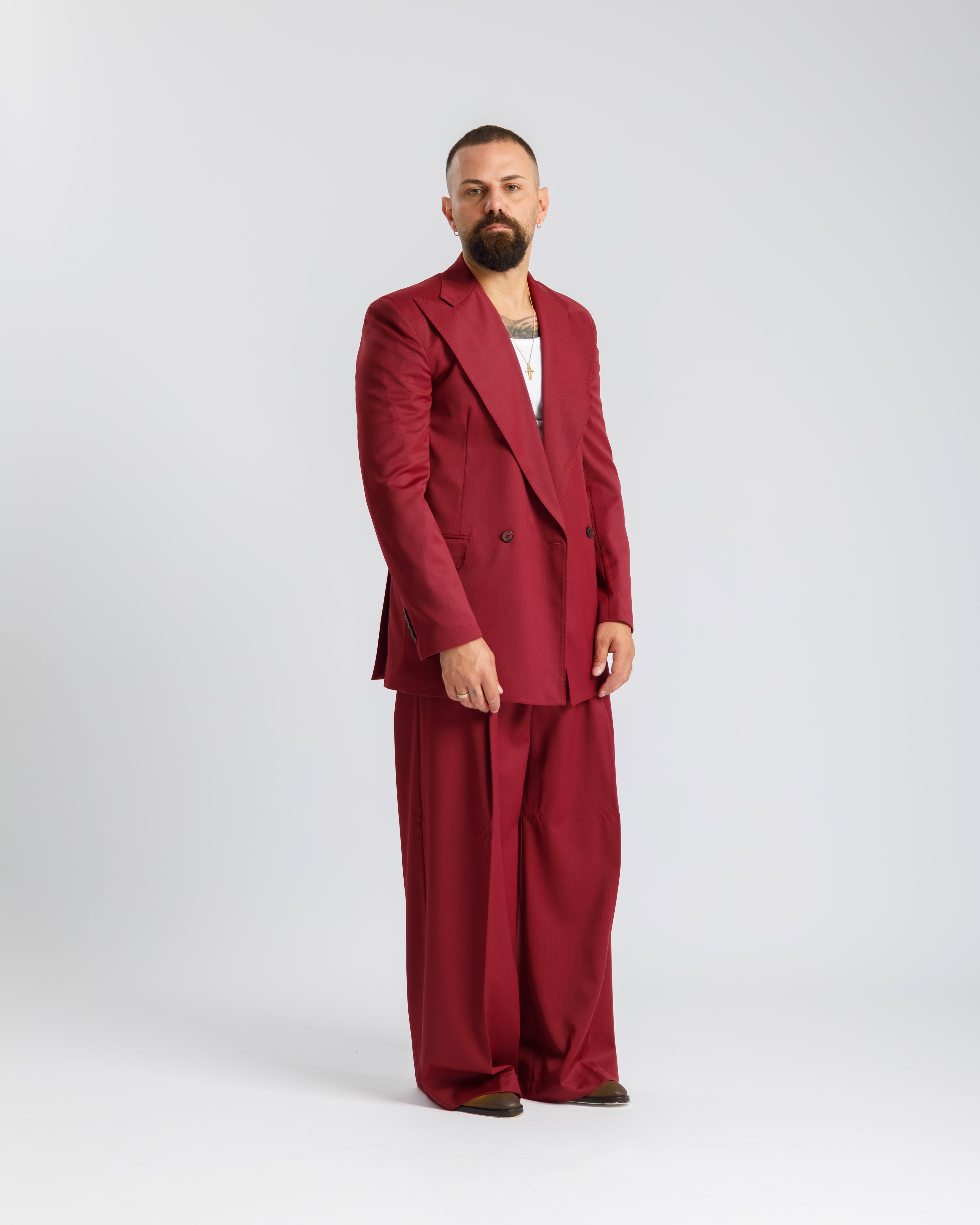 Giacca Milano - Ma1029 Bordeaux