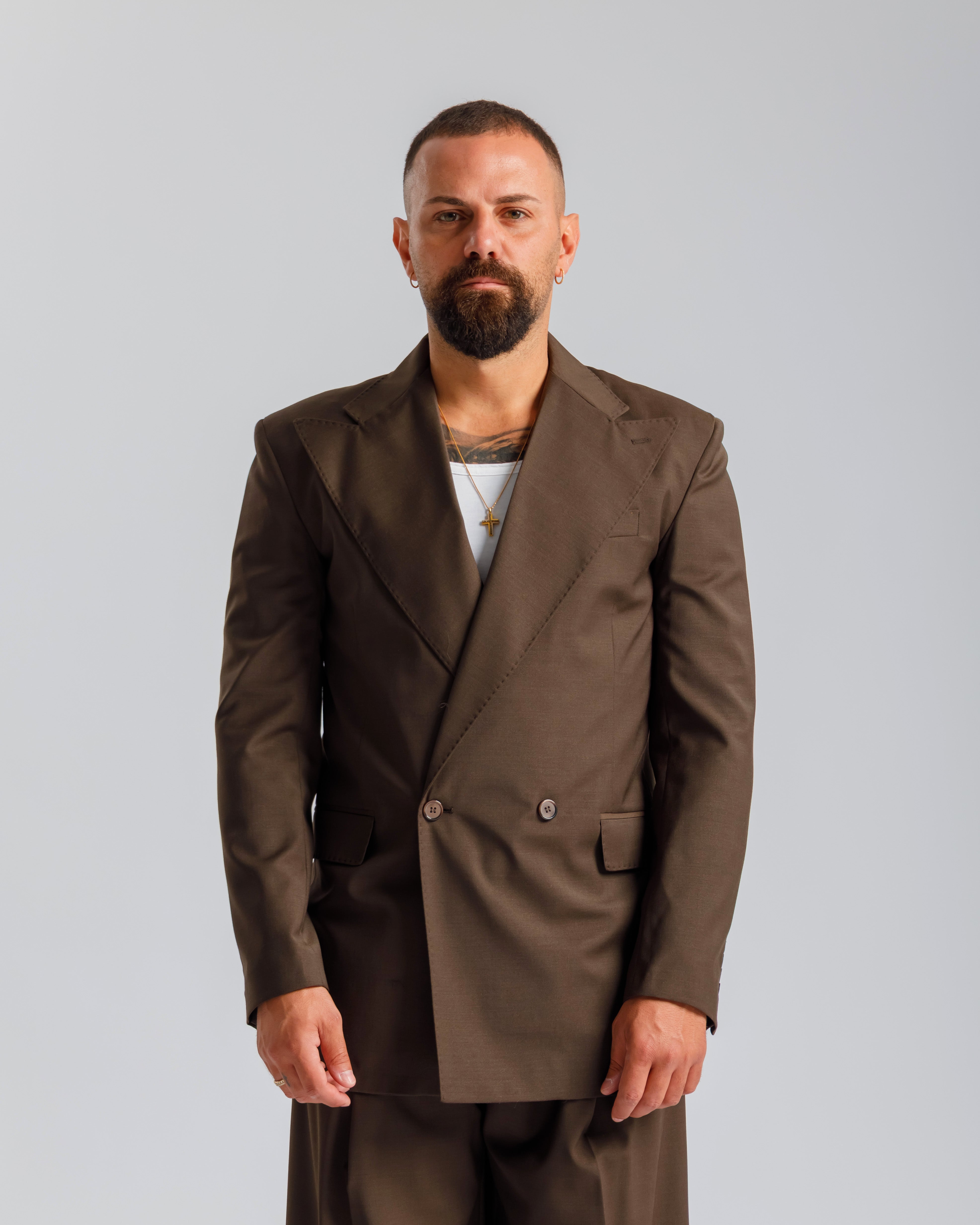 Giacca Milano - Ma1046 testa di moro