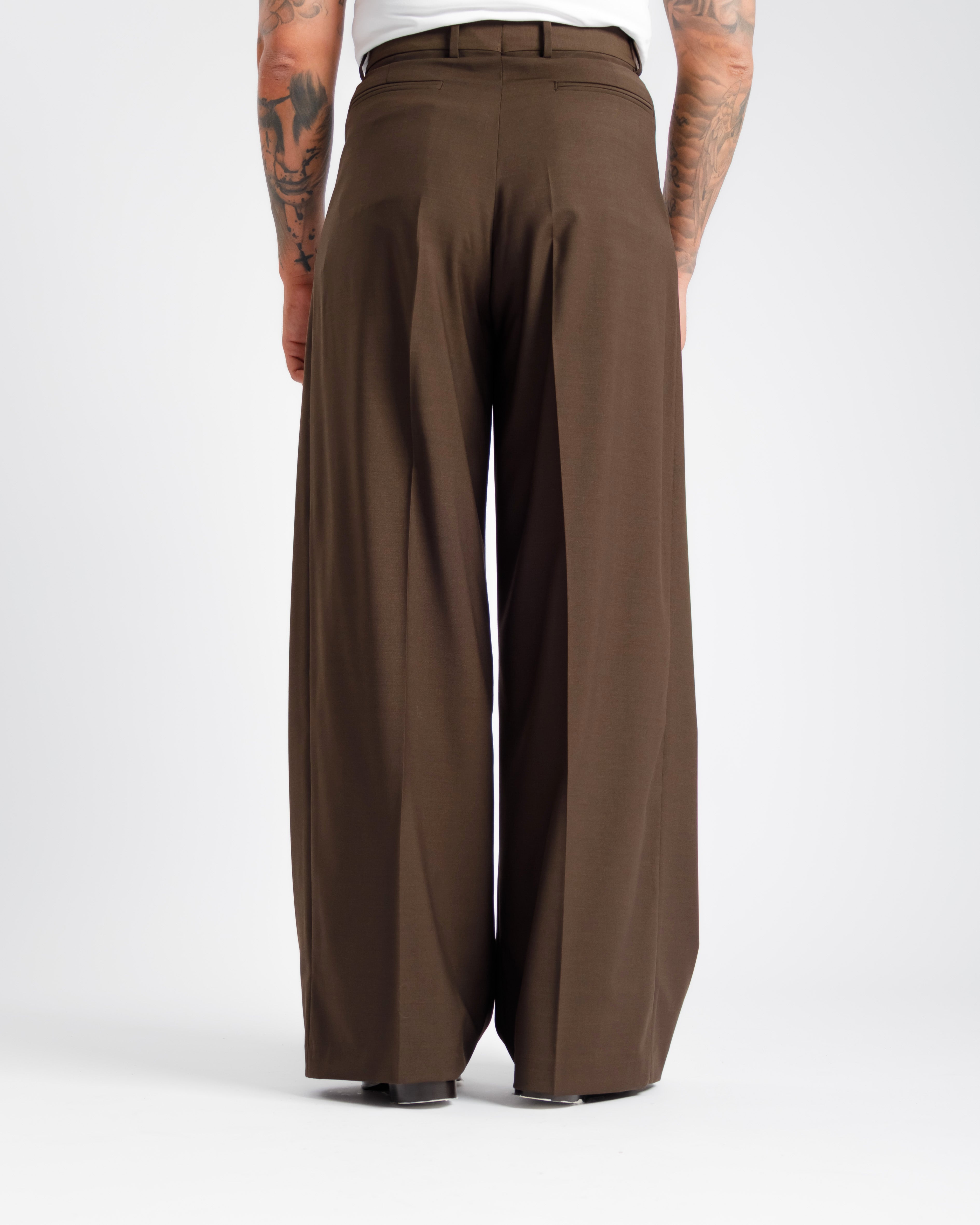 Pantaloni Wide Fit -  Ma1031 Testa di moro