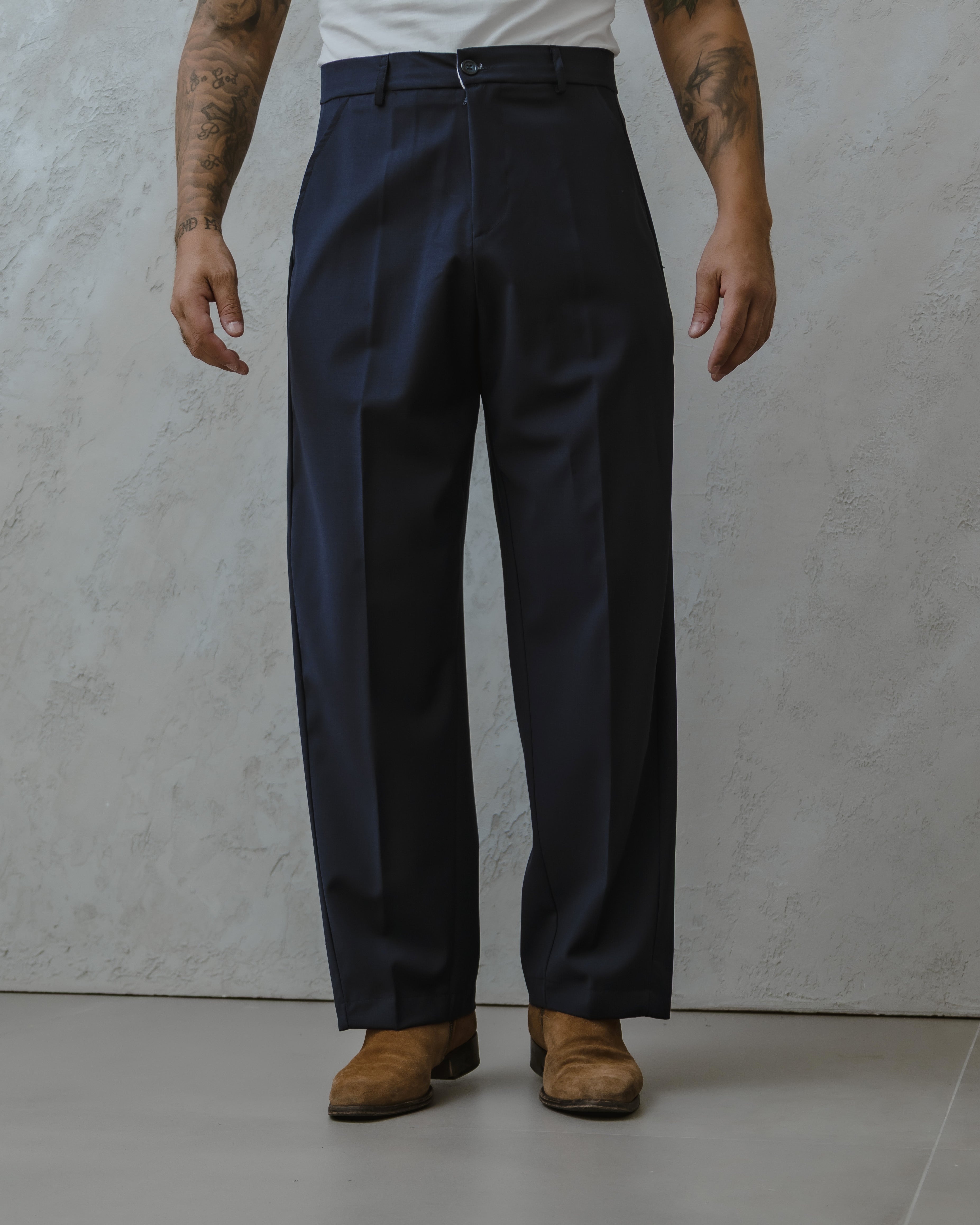 PANTALONI BALLON-MA1013 BLU