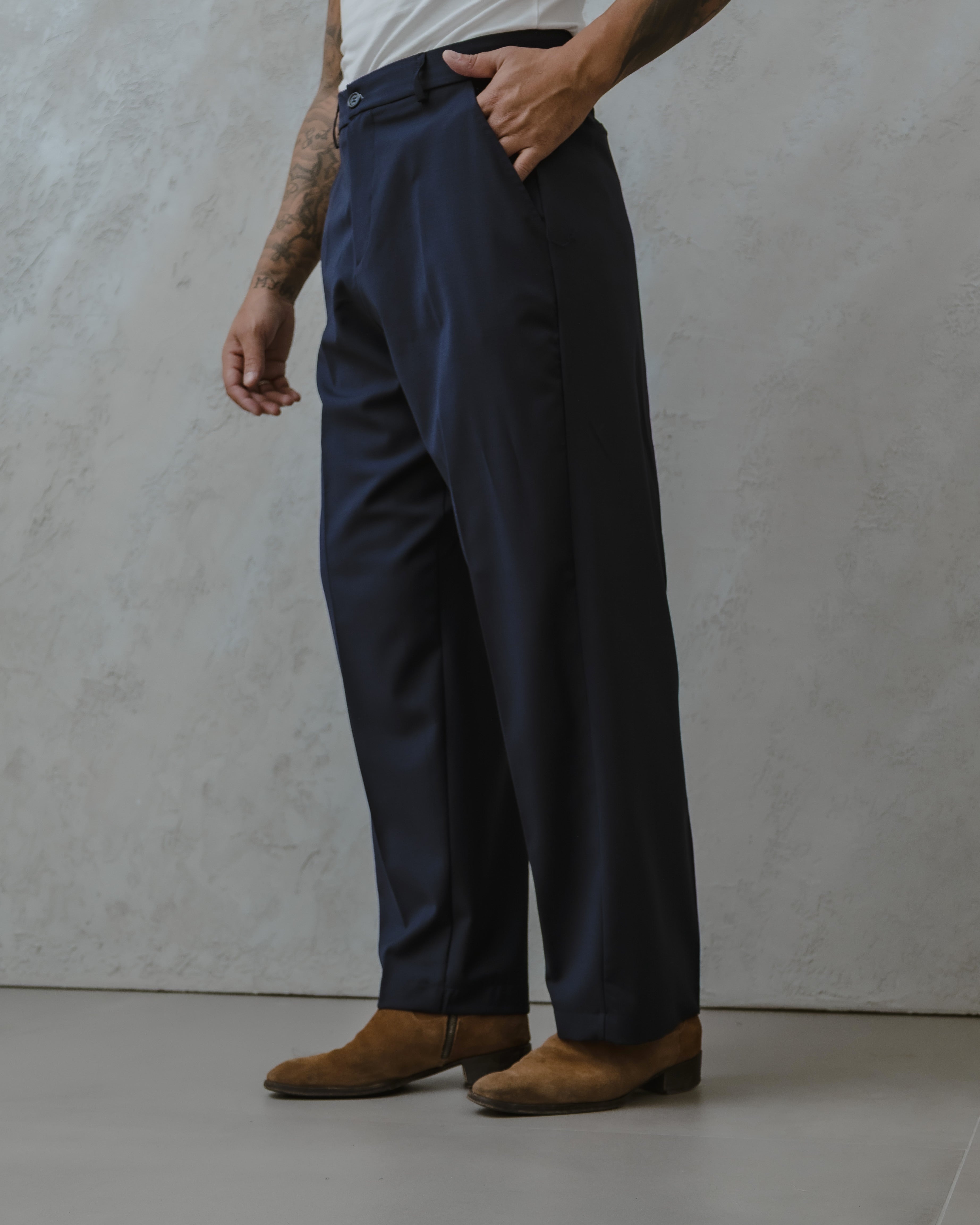 PANTALONI BALLON-MA1013 BLU