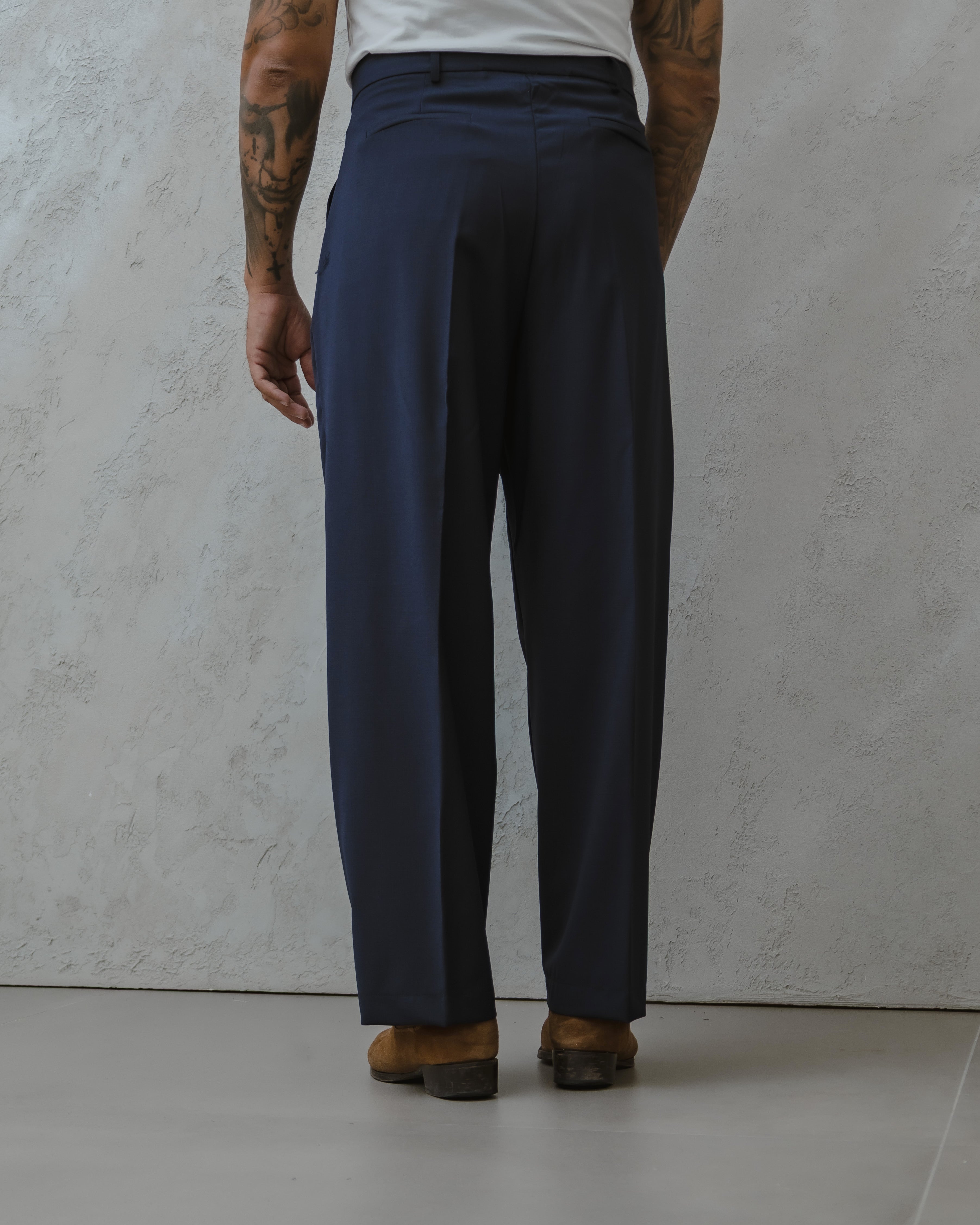 PANTALONI BALLON-MA1013 BLU