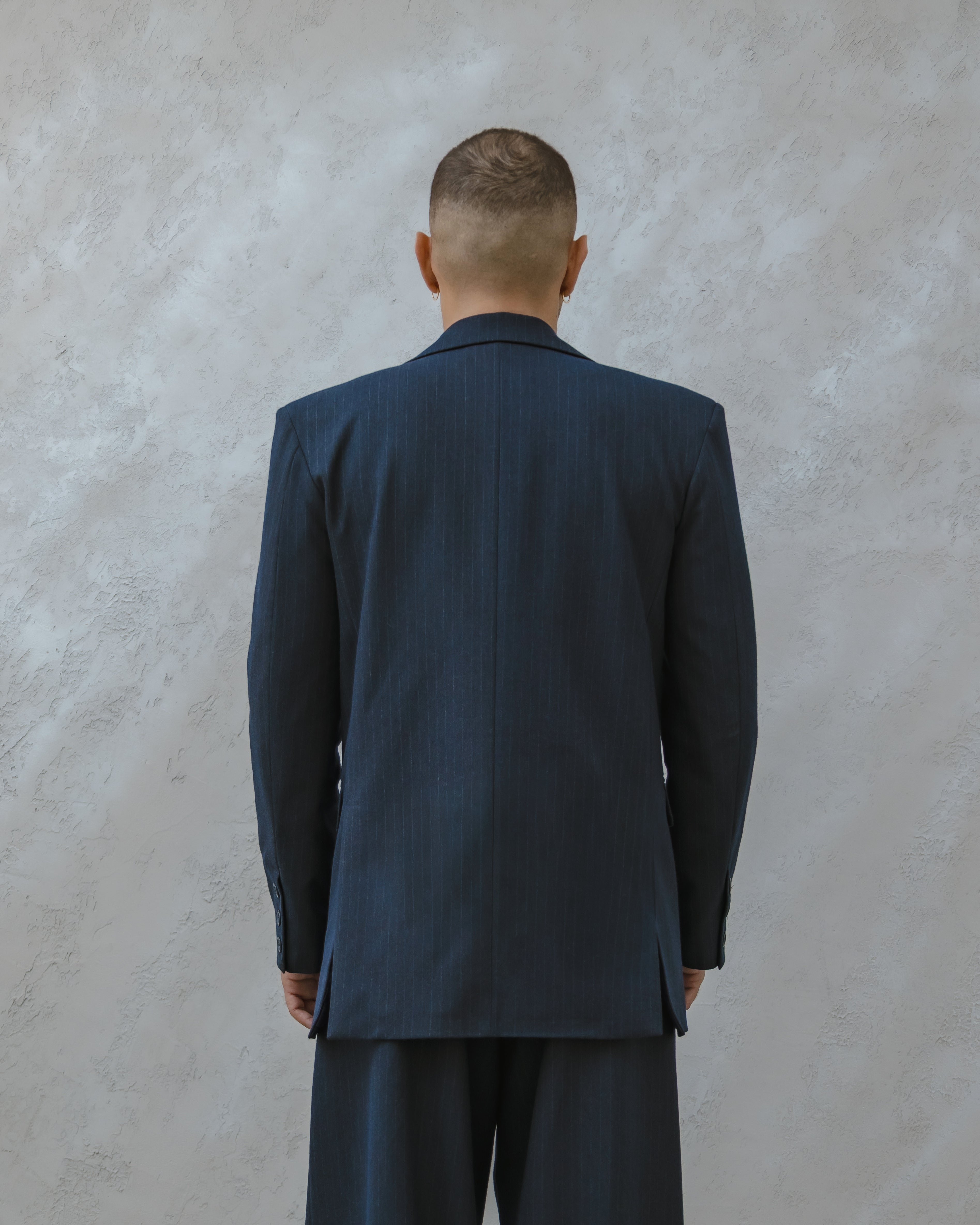 GIACCA PARIGI LANA -MA1029 BLU