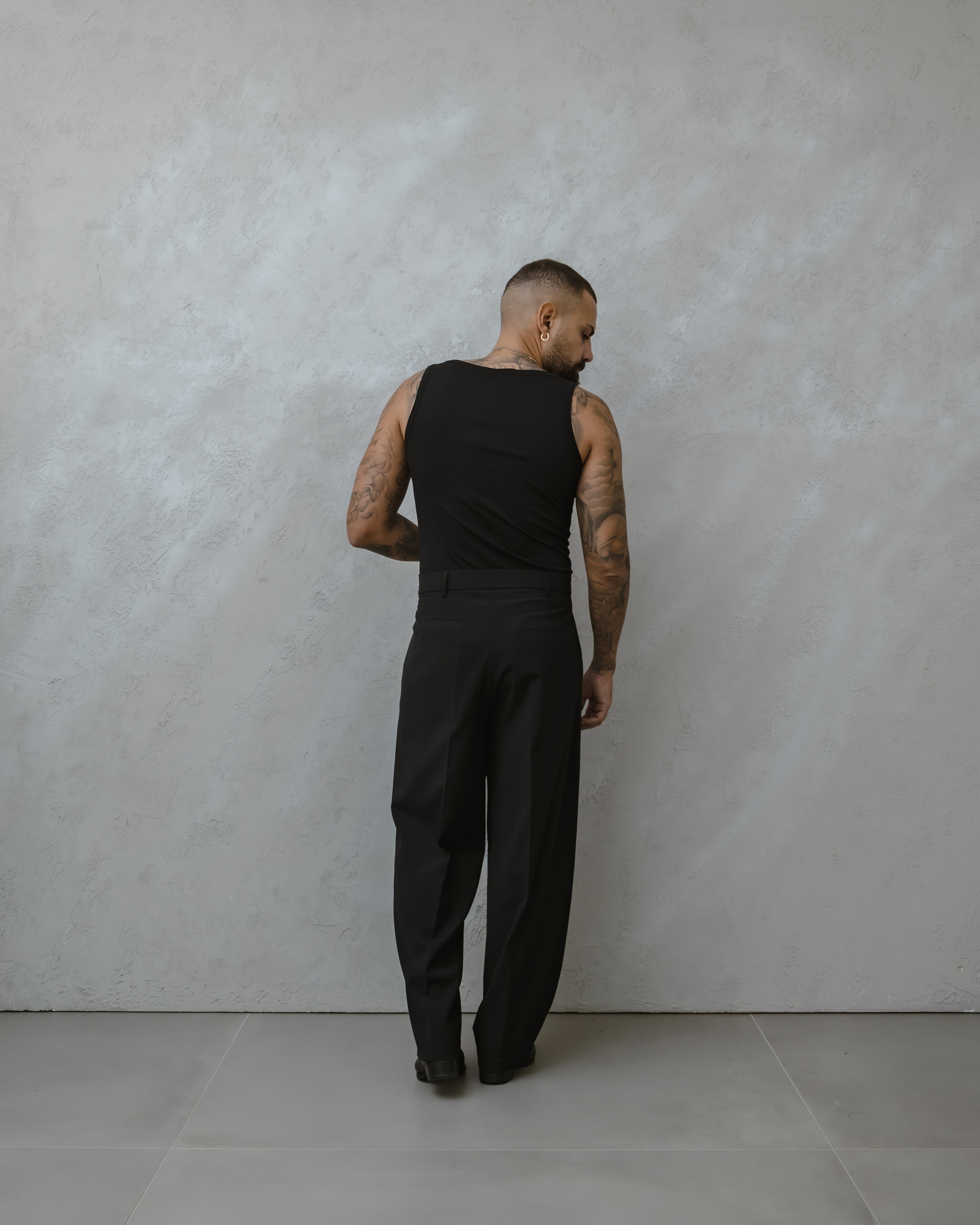 PANTALONI BALLON-MA1013 NERO