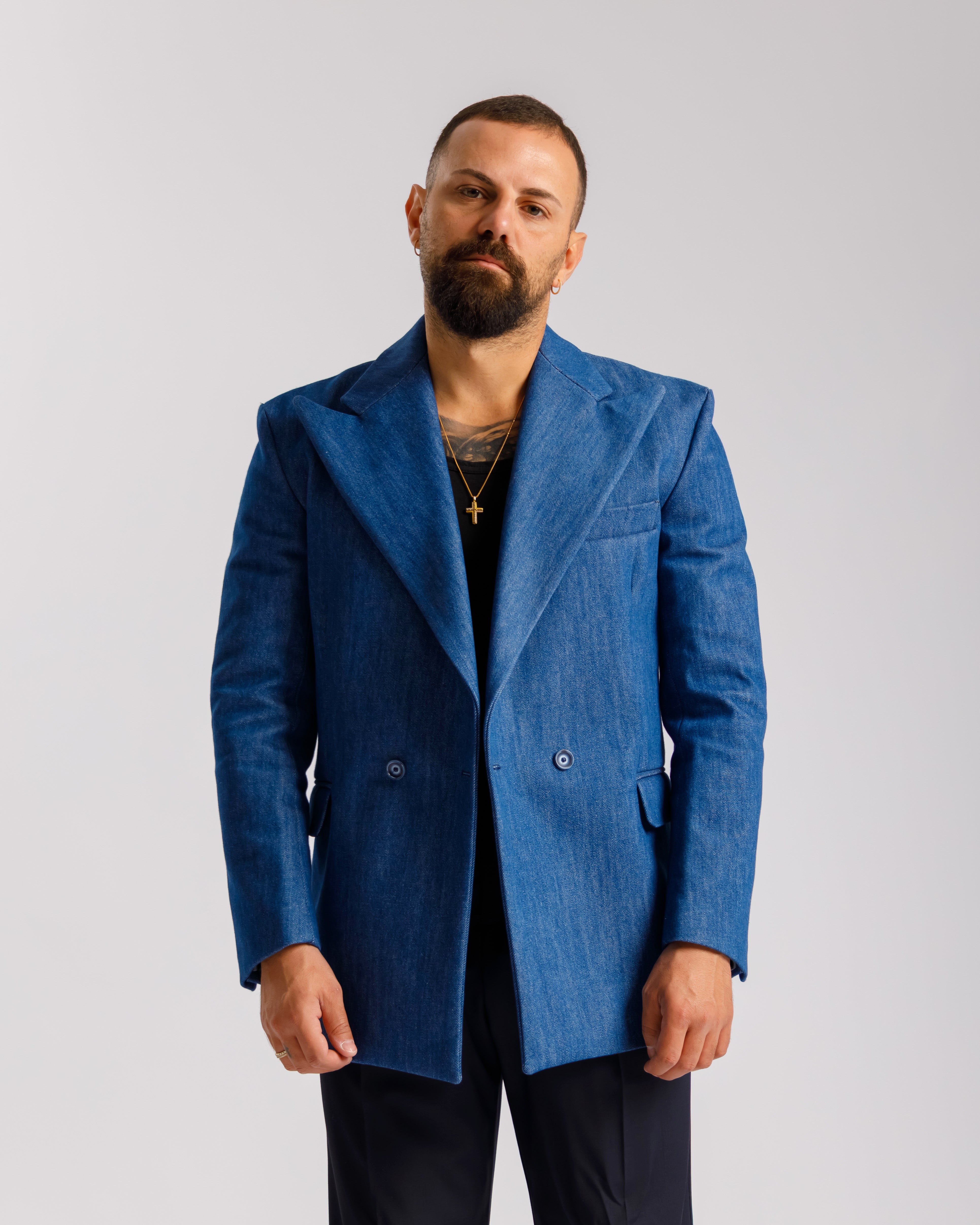 Giacca Milano DENIM - Ma10499 blu