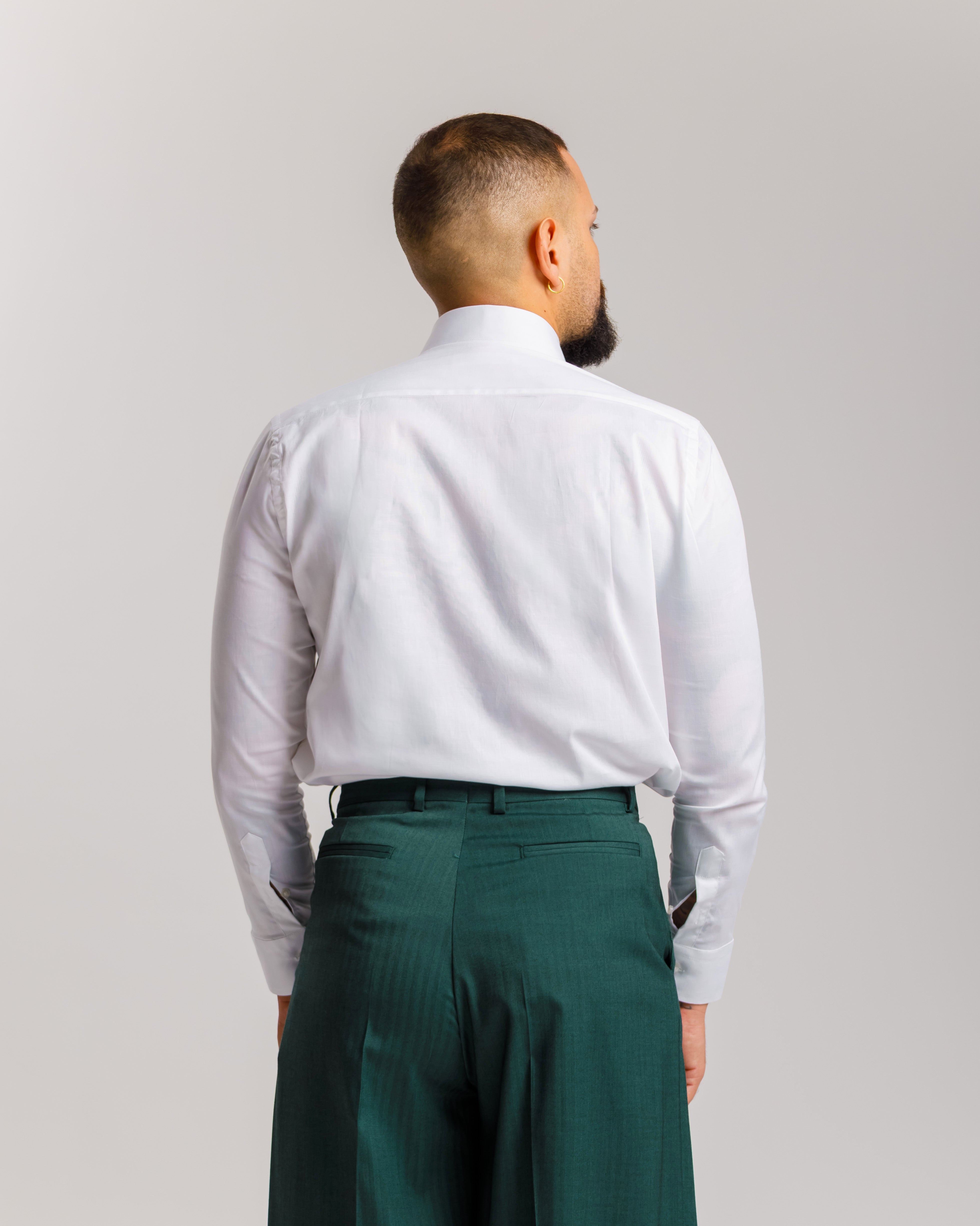 Camicia collo Italiano - BIANCA