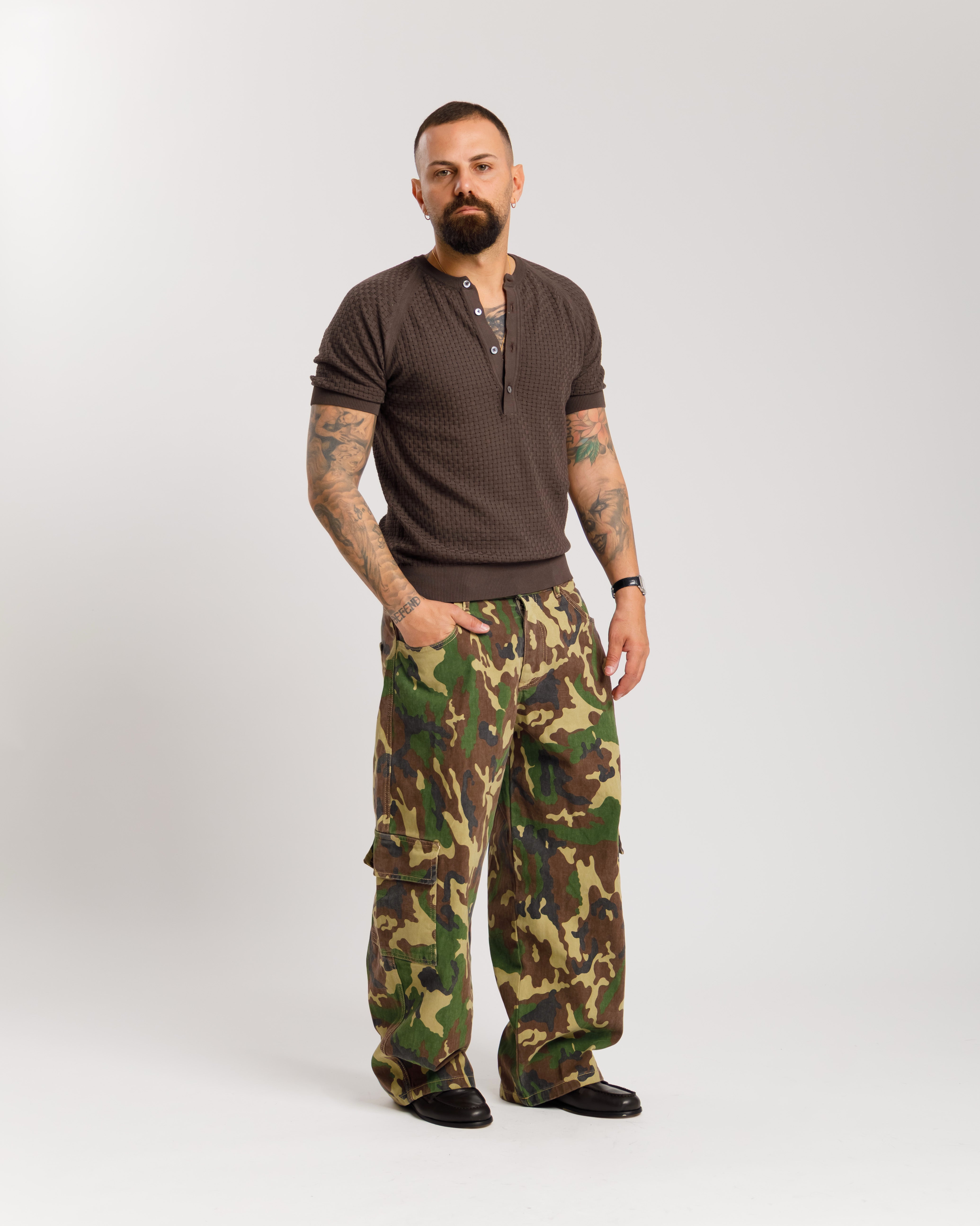 Jeans Baggy military - MA8964