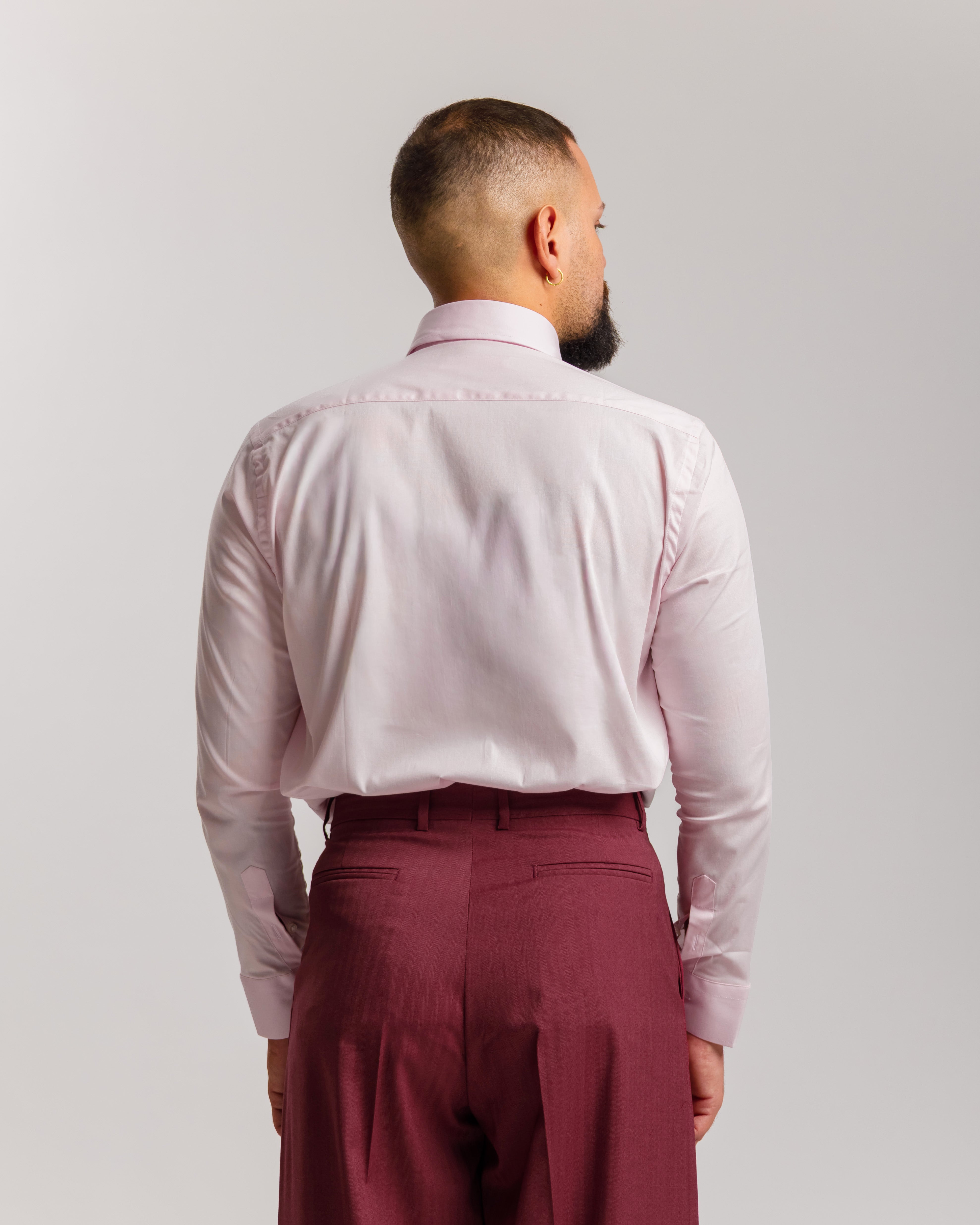 Camicia collo Italiano - ROSA