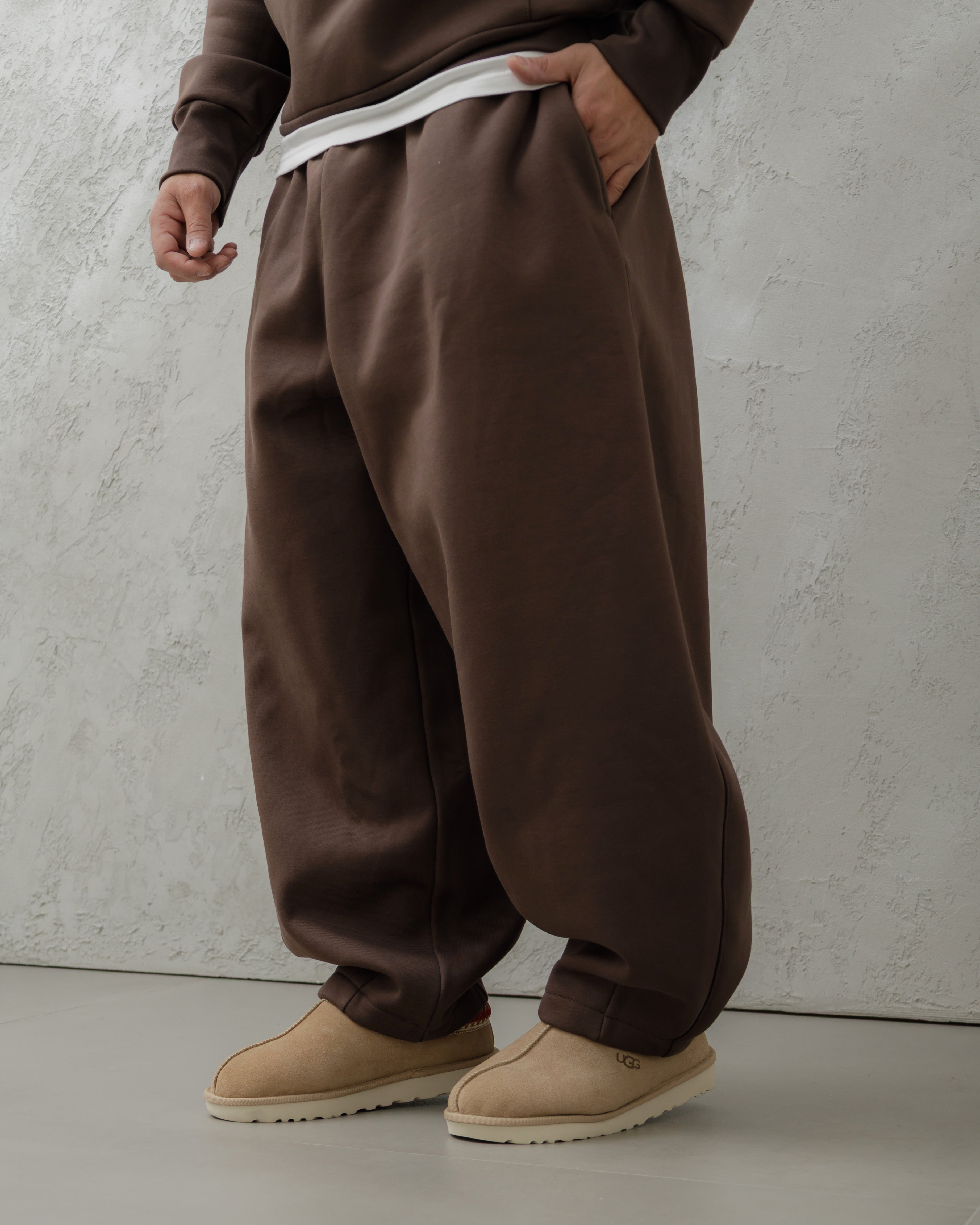 PANTALONI JOGGER - MA1041 Testa di moro