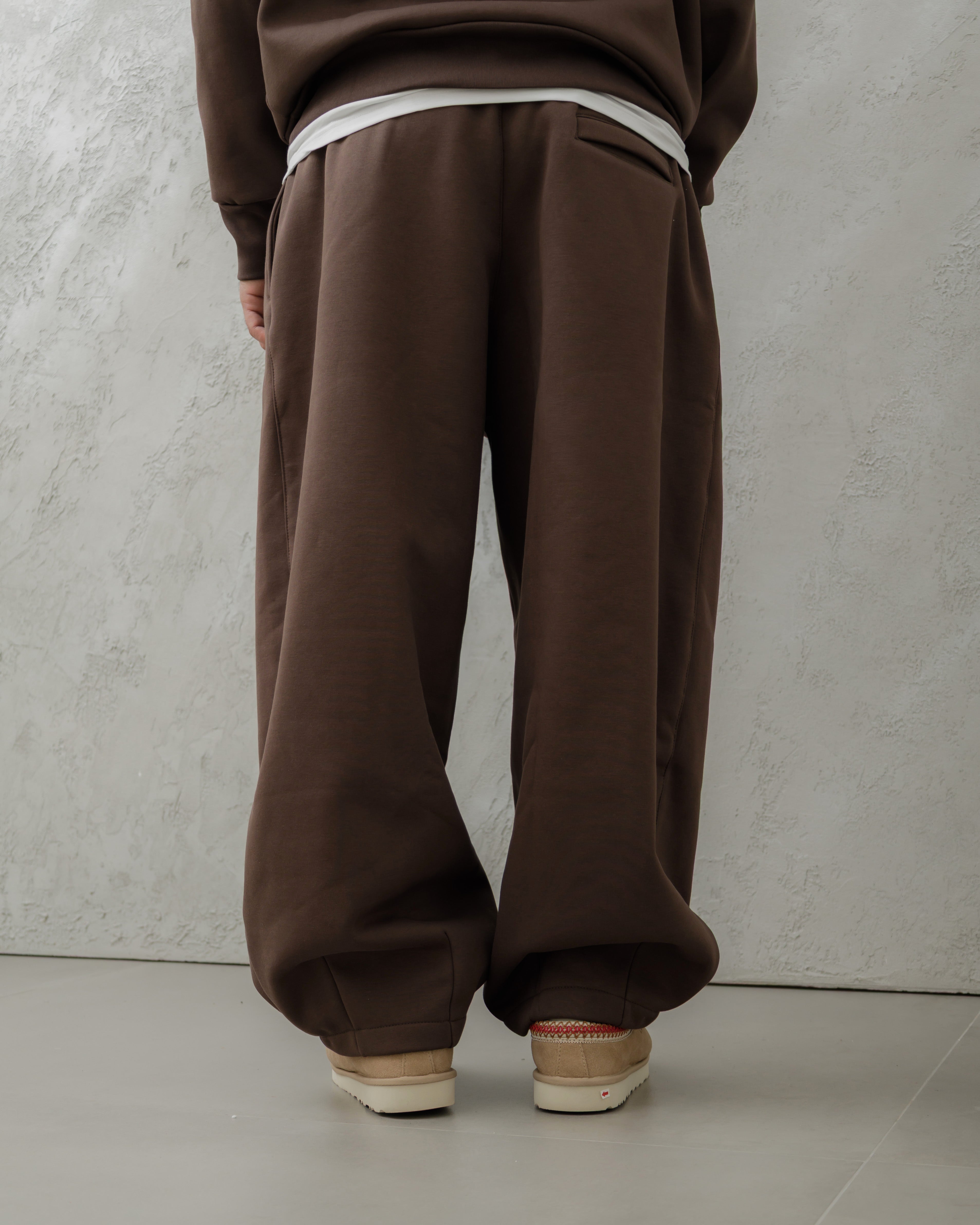 PANTALONI JOGGER - MA1041 Testa di moro