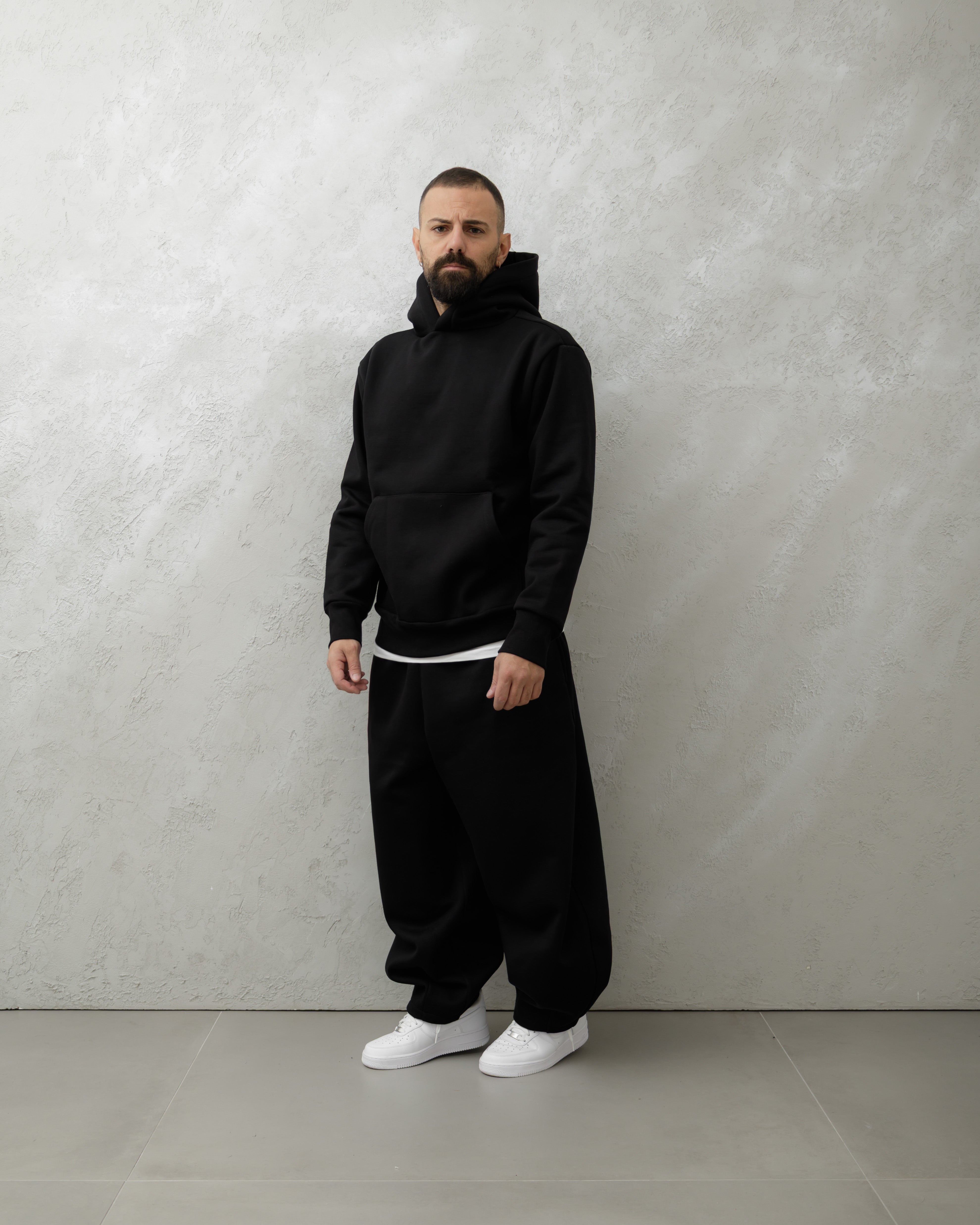 PANTALONI JOGGER - MA1041 NERO