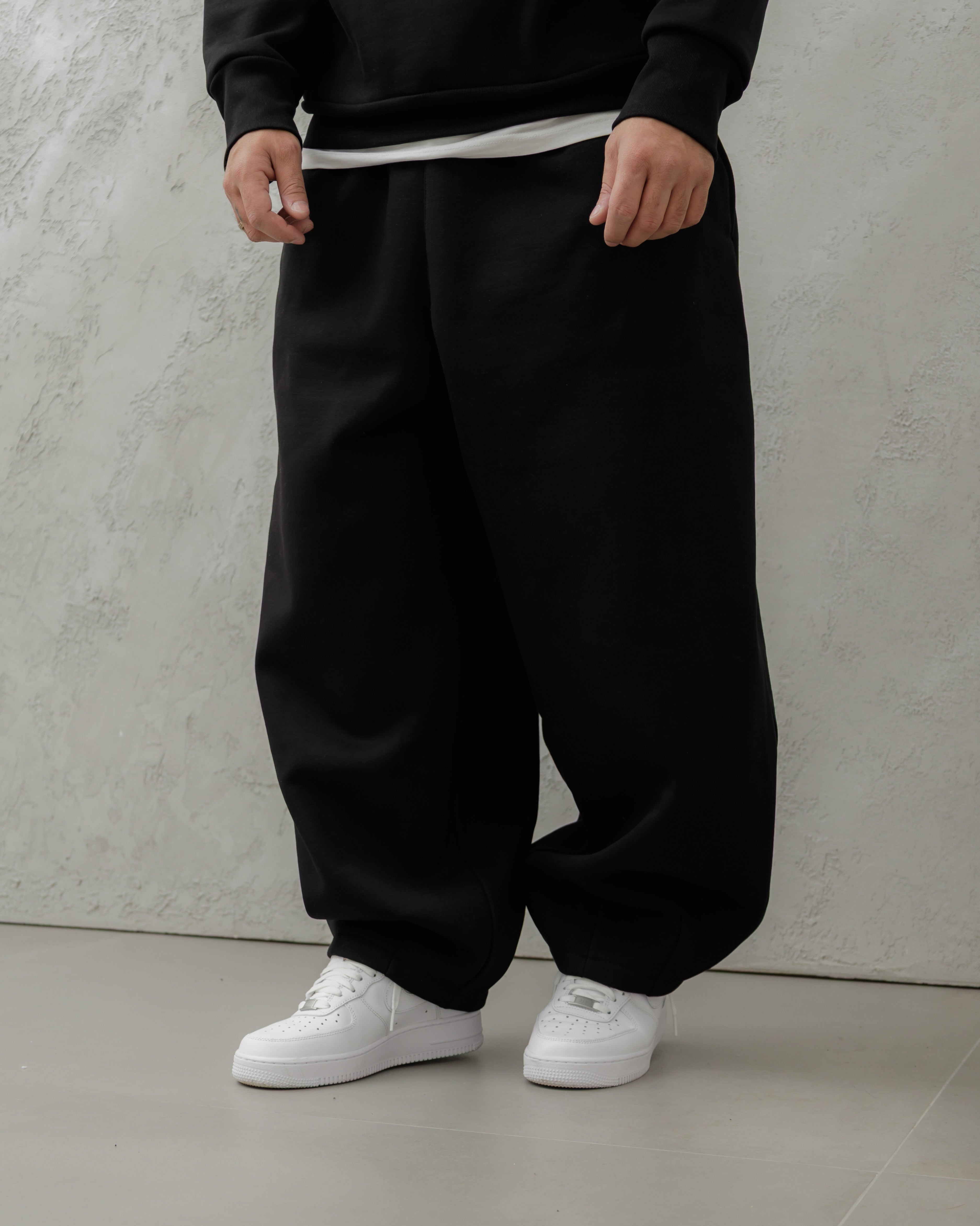 PANTALONI JOGGER - MA1041 NERO