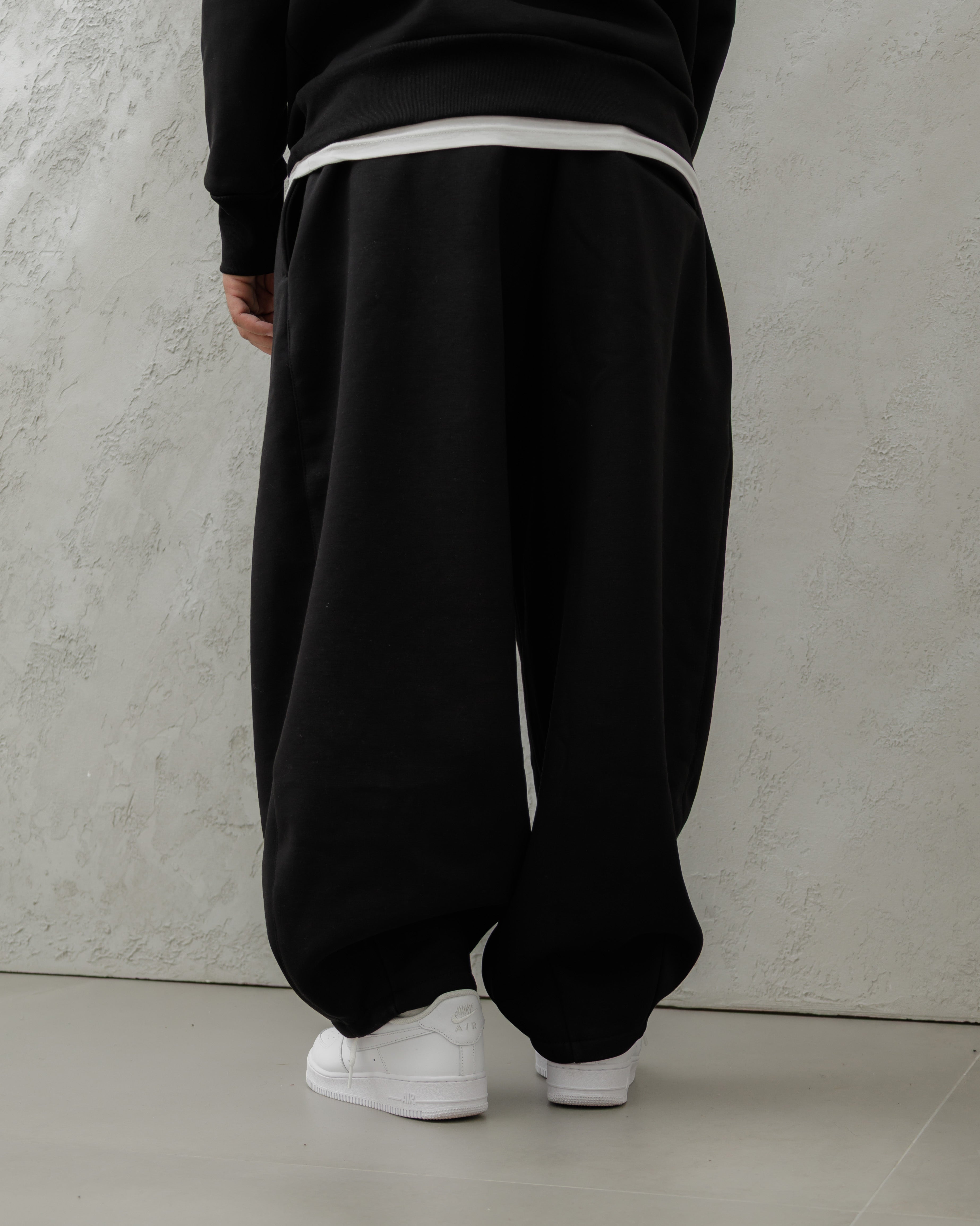 PANTALONI JOGGER - MA1041 NERO