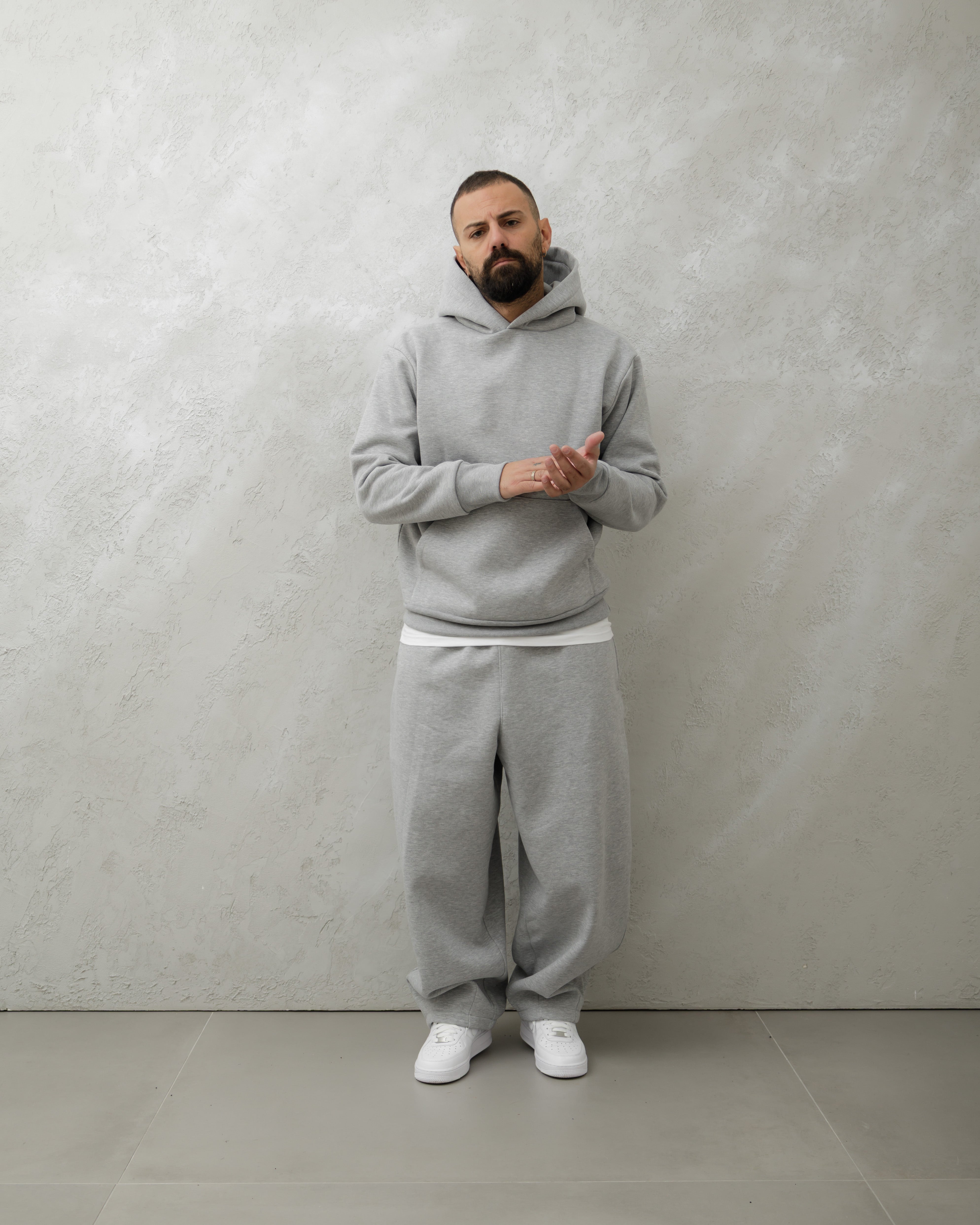 PANTALONI JOGGER - MA1041 GRIGIO