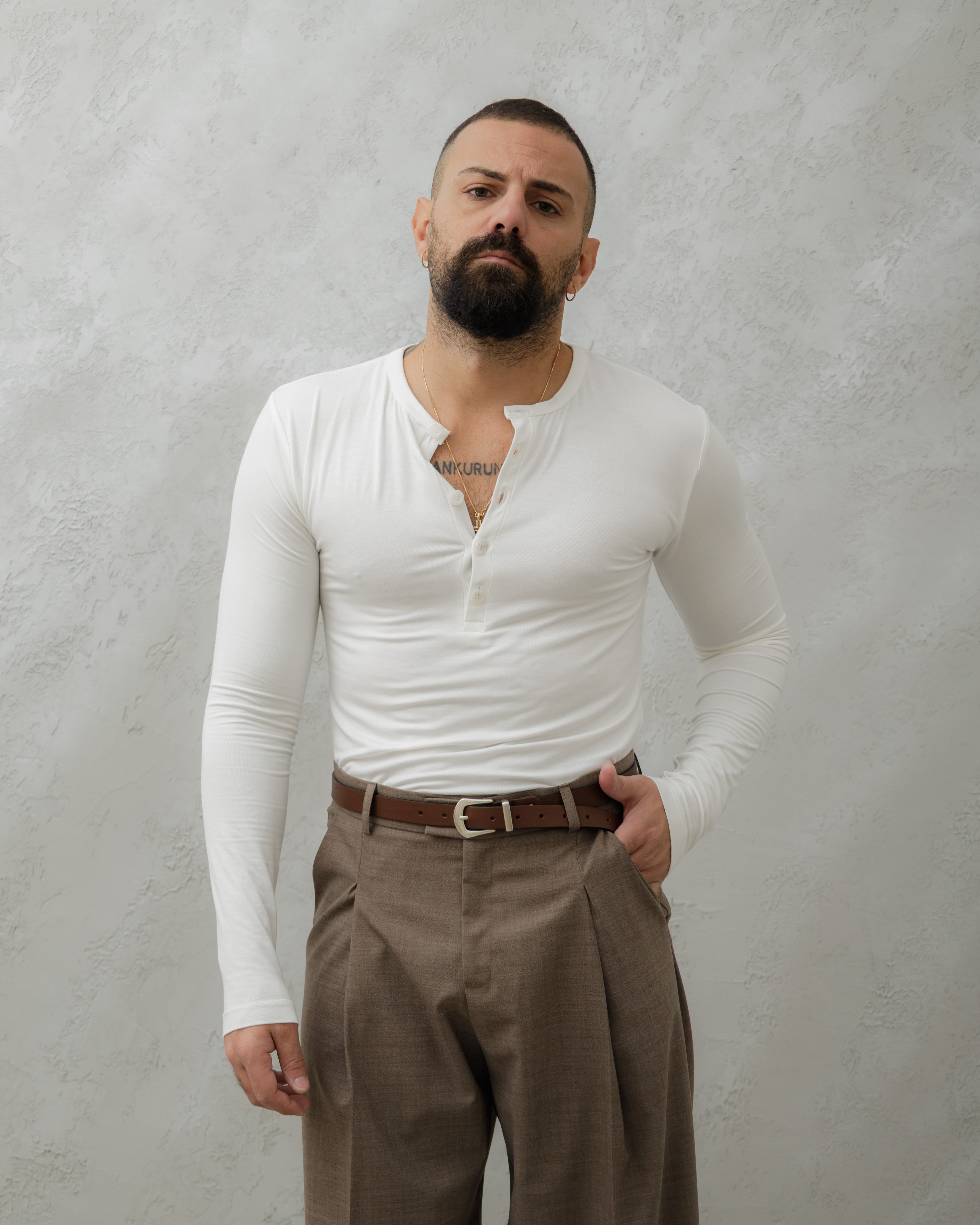 MAGLIA SERAFINA IN VISCOSA Bianco