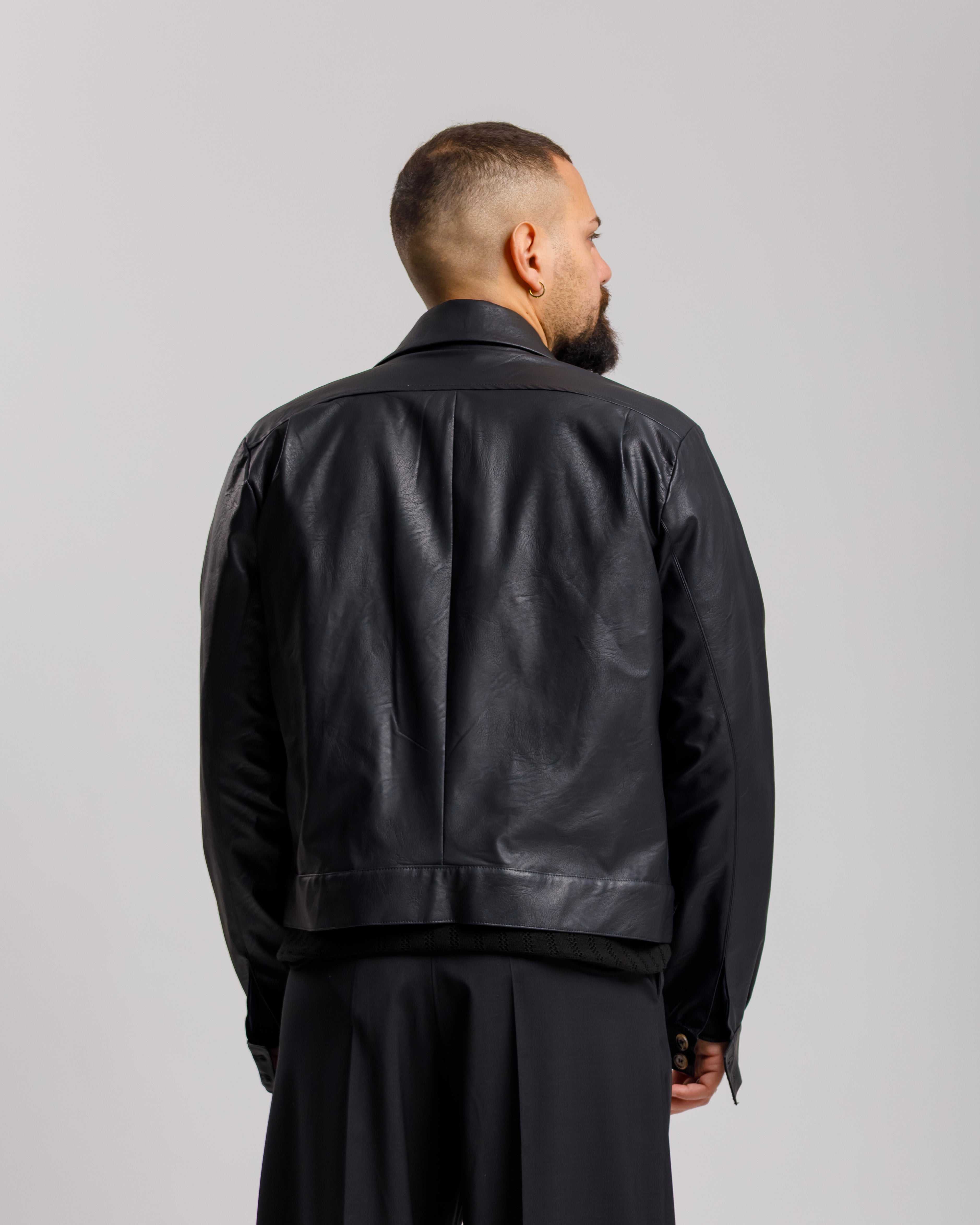 Giacca Crop Ma1019 Lt Nero